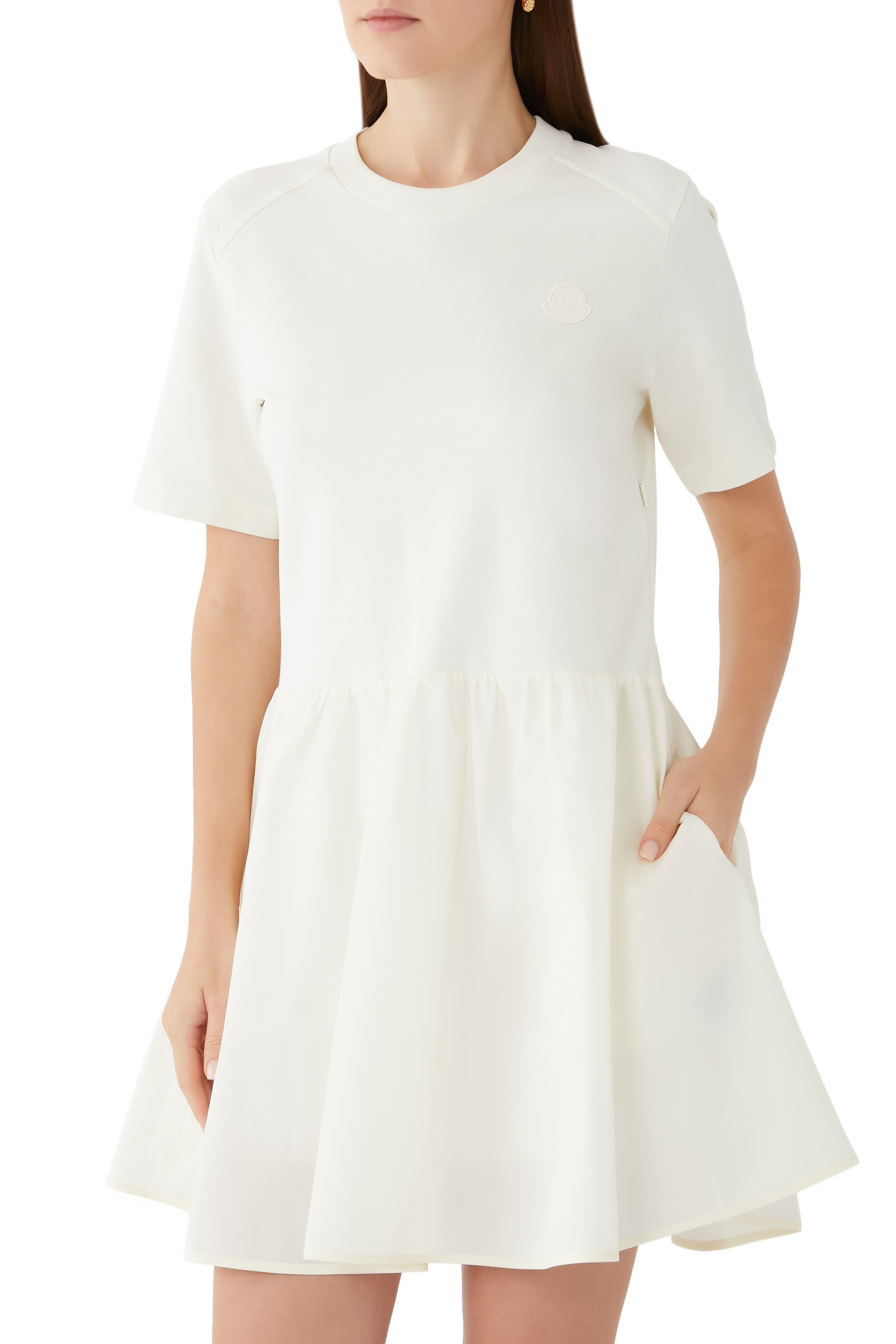 Short Sleeves Mini Dress