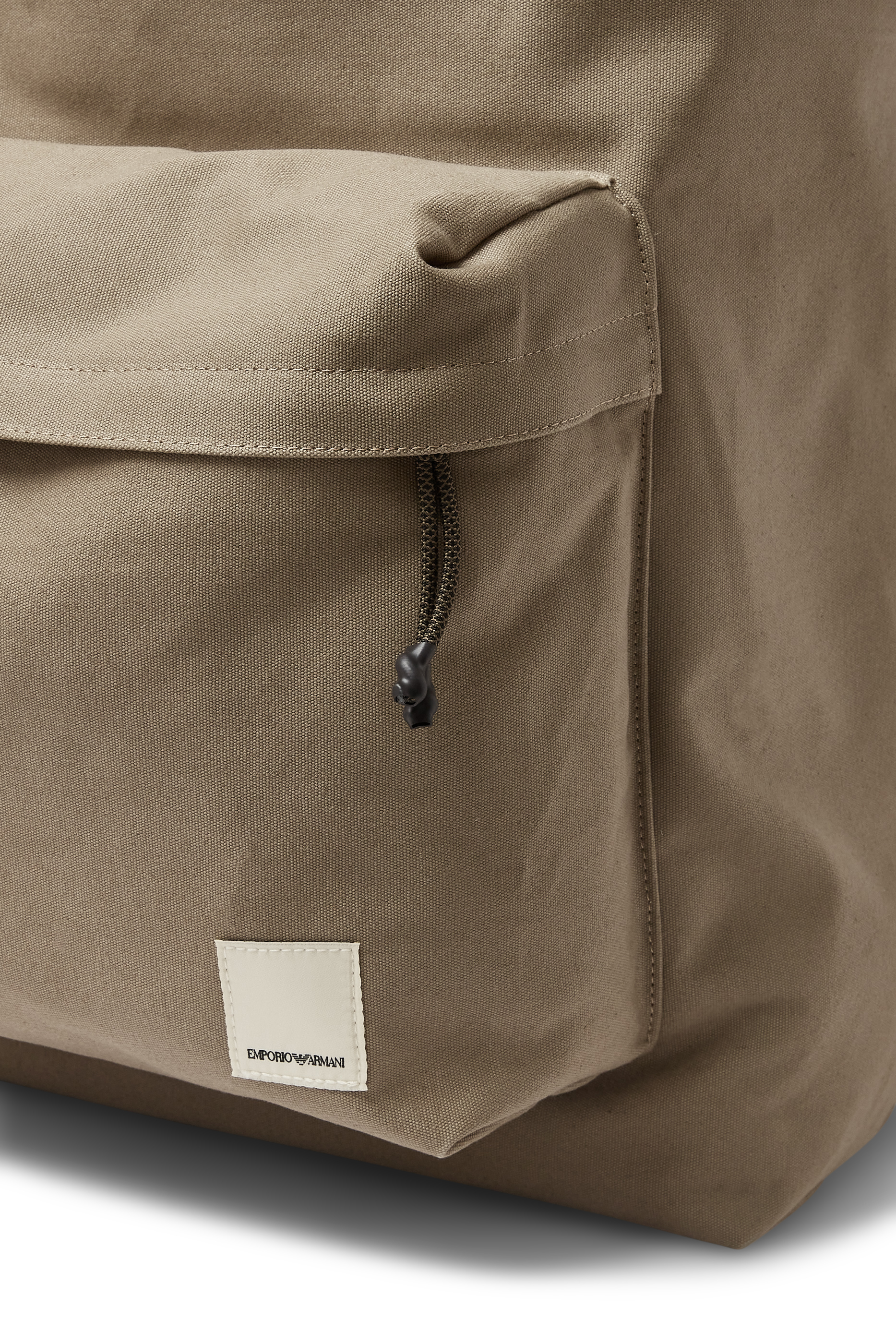 EA Logo Patch Cotton Backpack