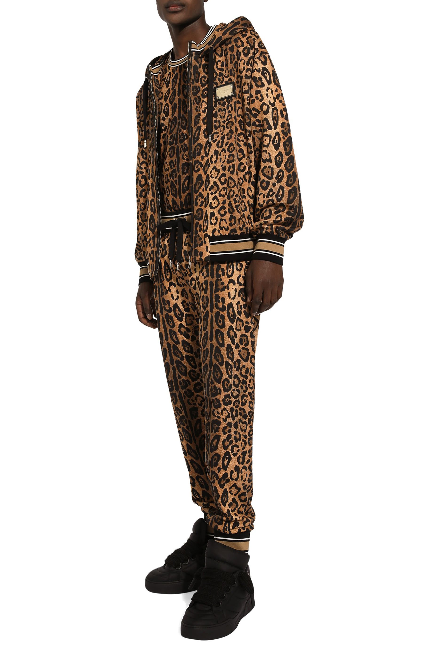 Leopard-Print Crespo T-Shirt