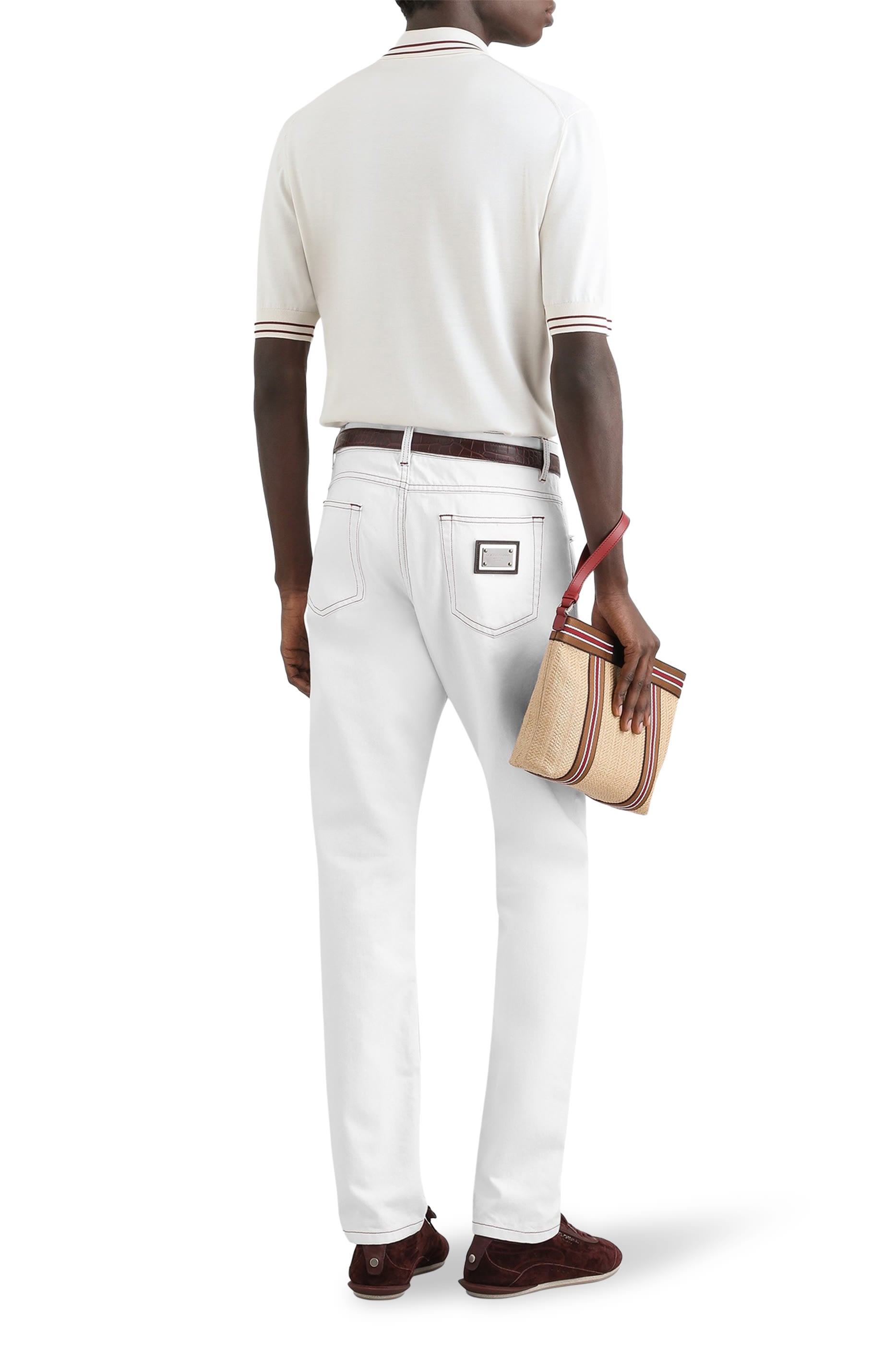 Smooth Silk Polo Shirt