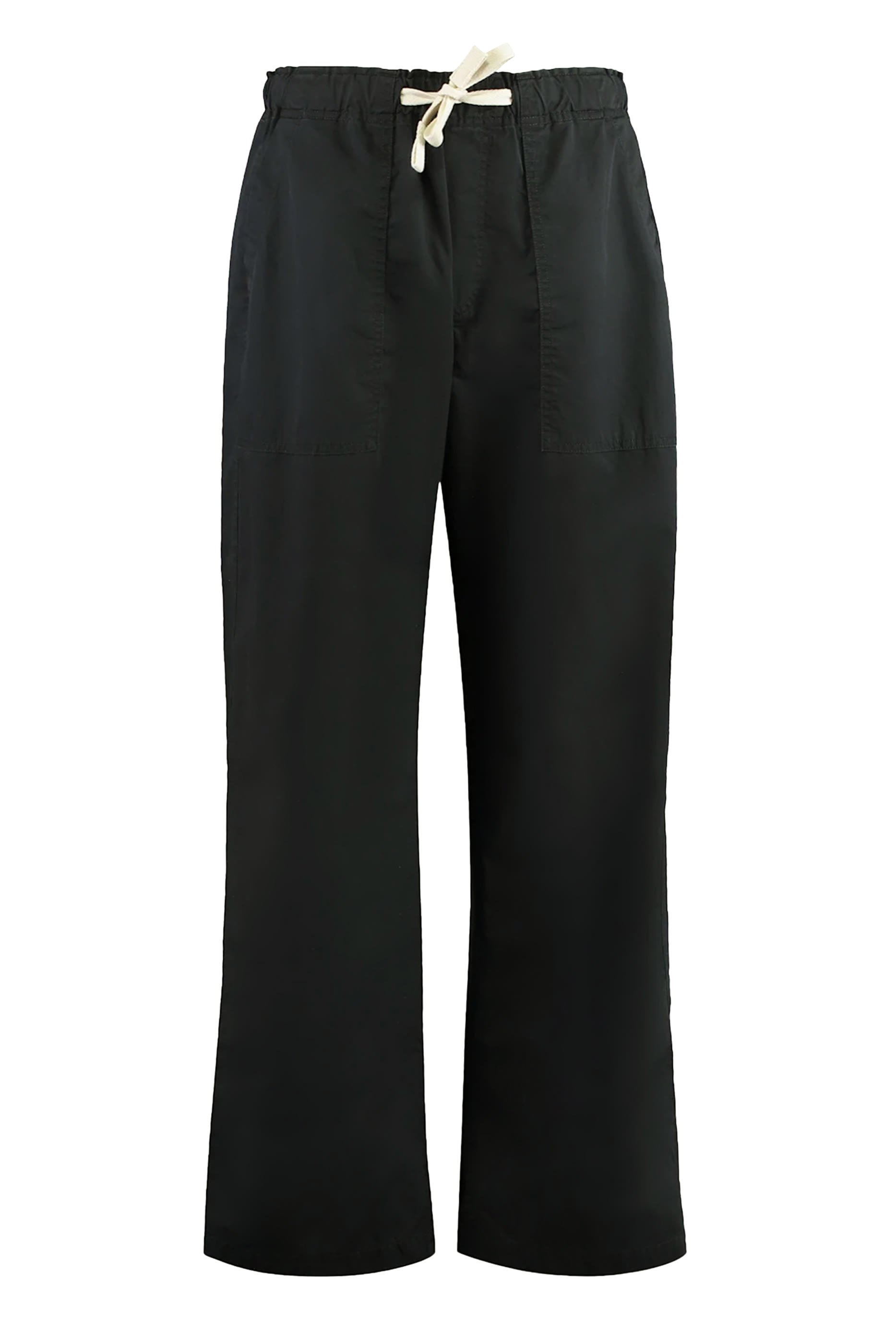 Curved Logo Loose Pants