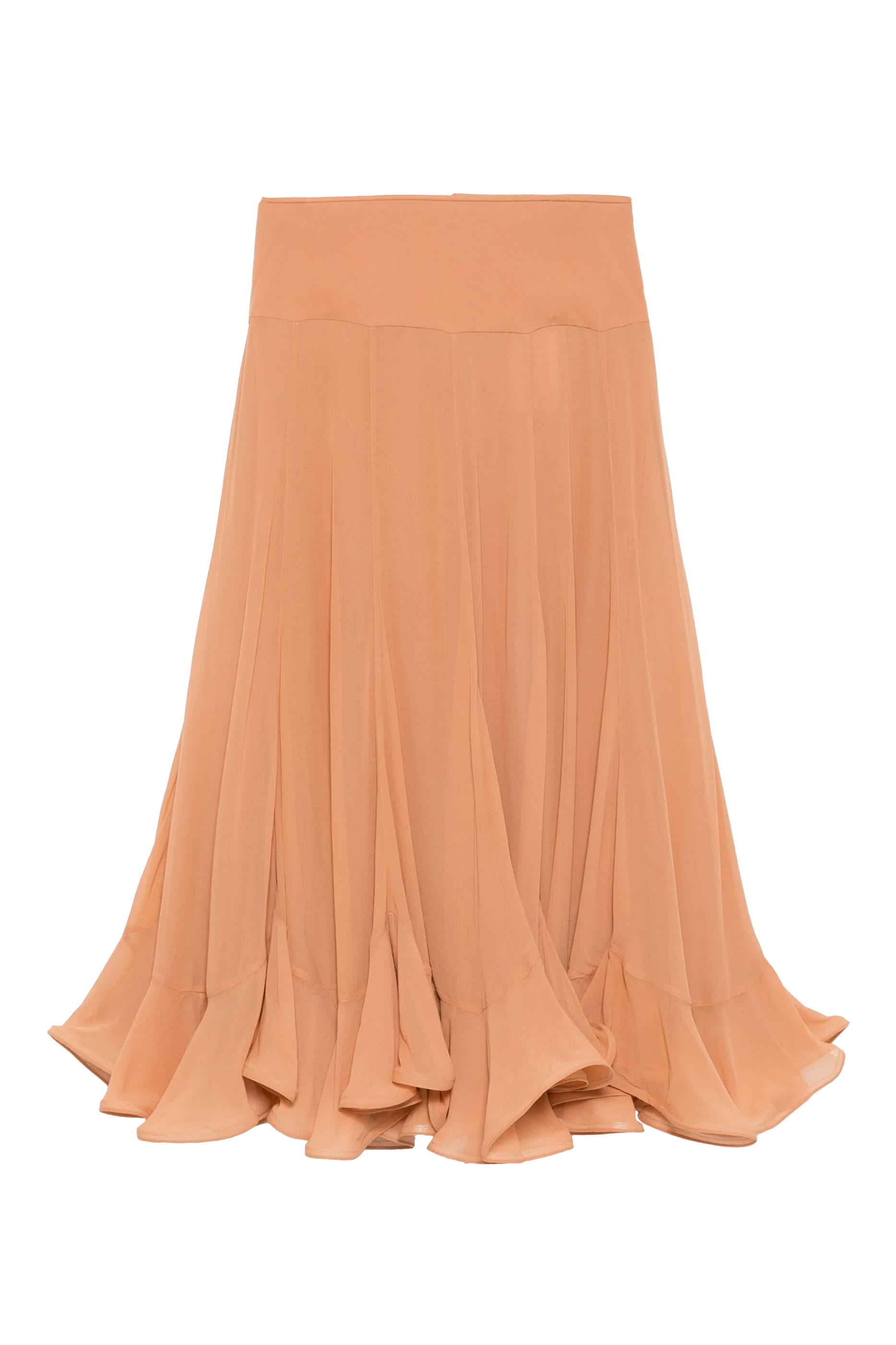 Balance Flutter Midi Skirt