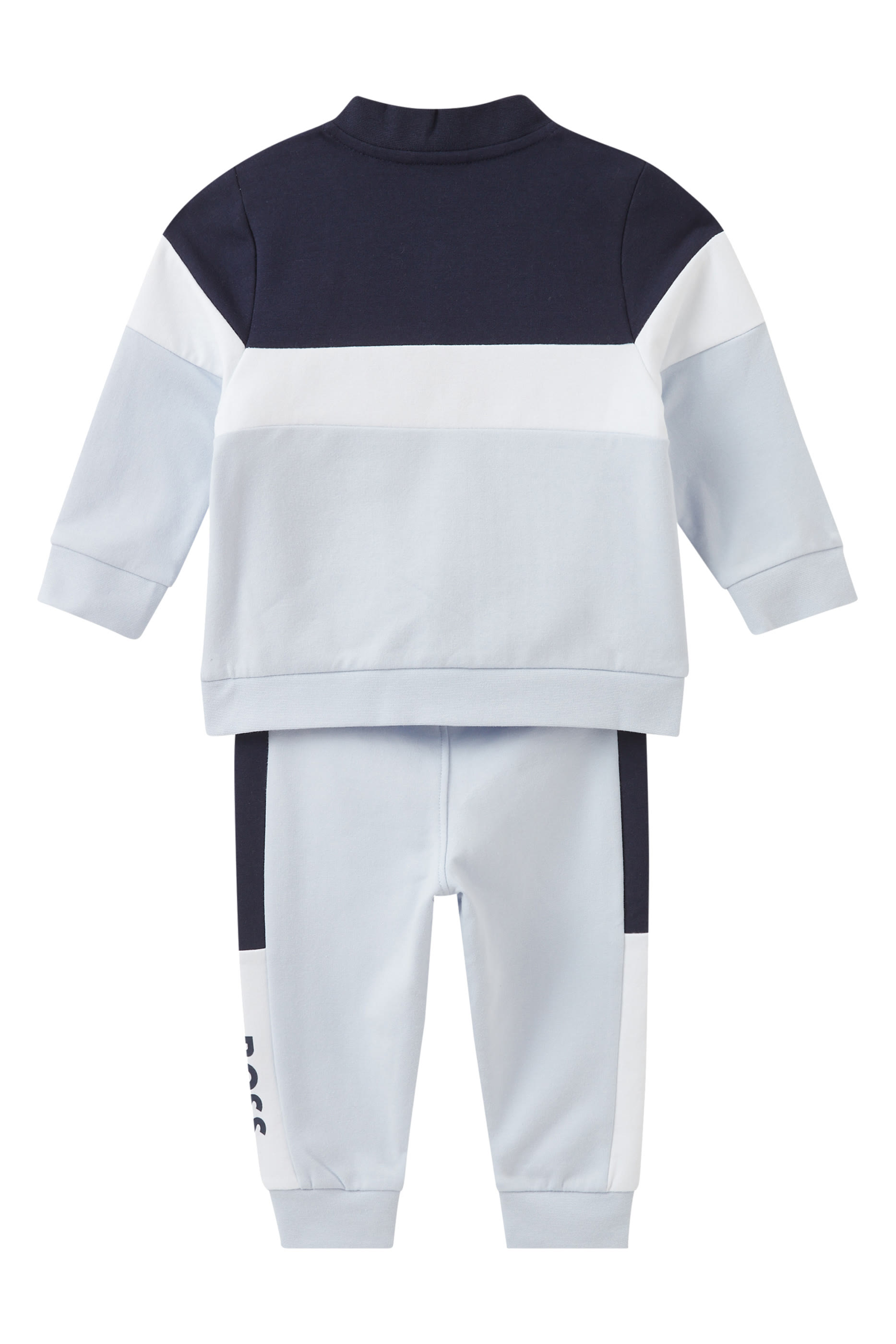 Kids Color-Block Tracksuit Set