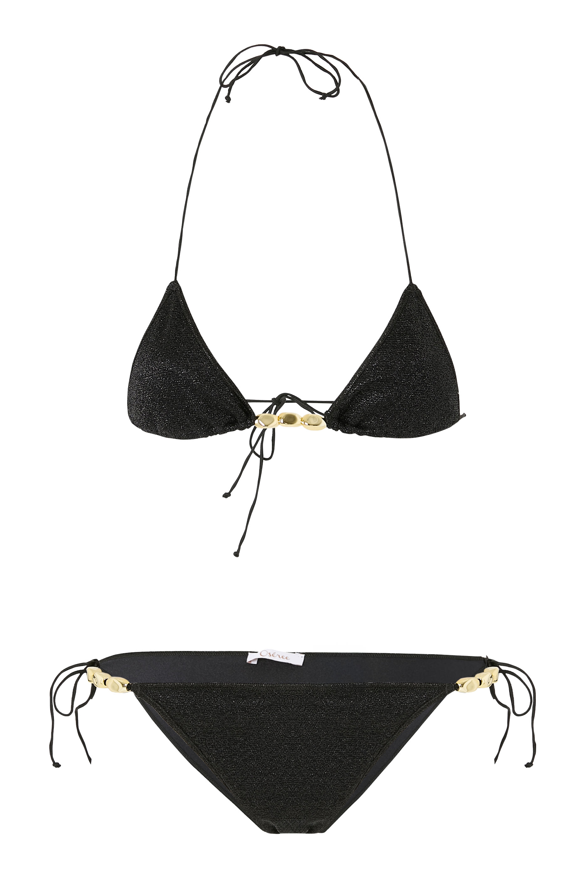 Glazed Lumiere Lurex Bead Bikini