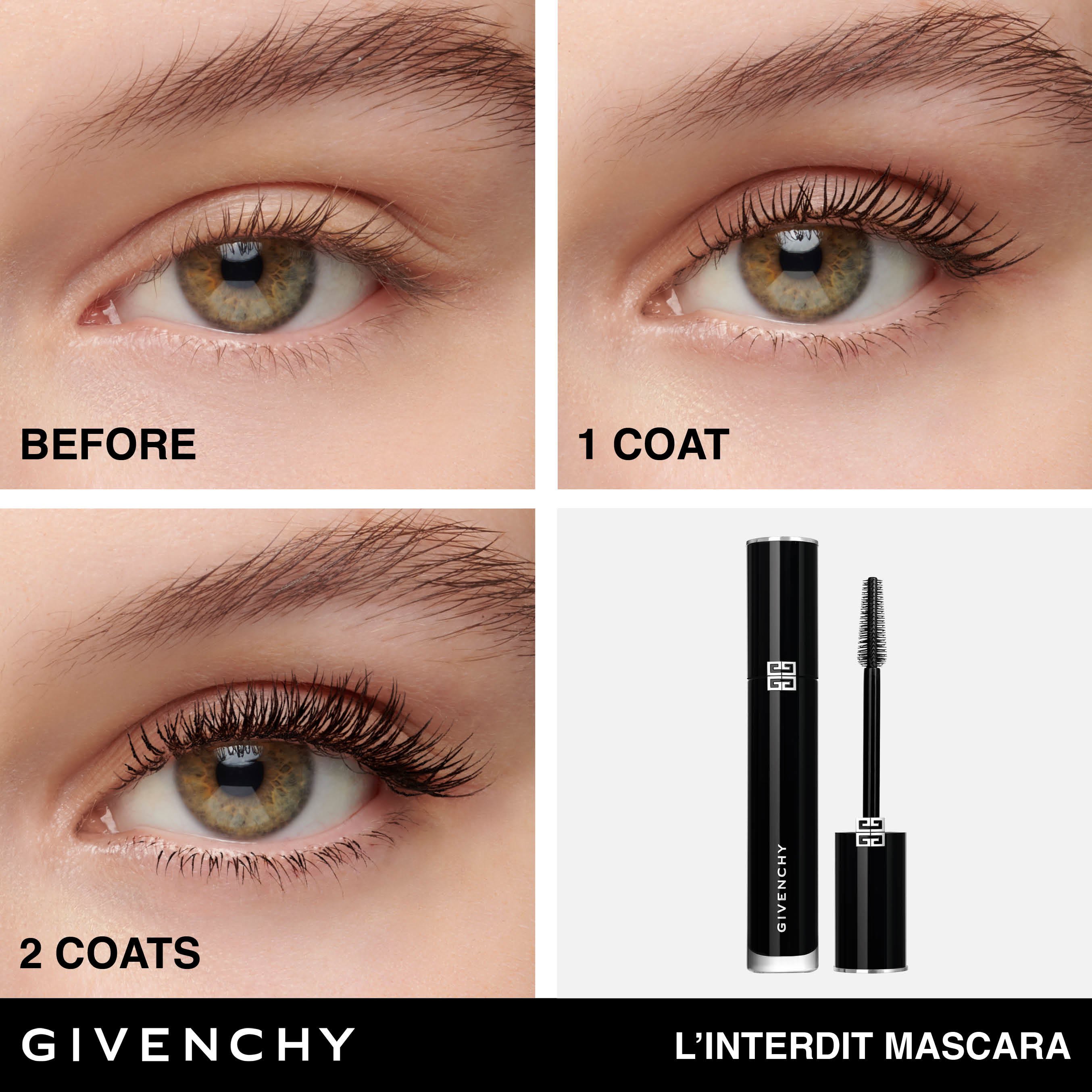 L'Interdit Mascara Couture Volume, 24H Wear Couture Volume & Lash Care Mascara
