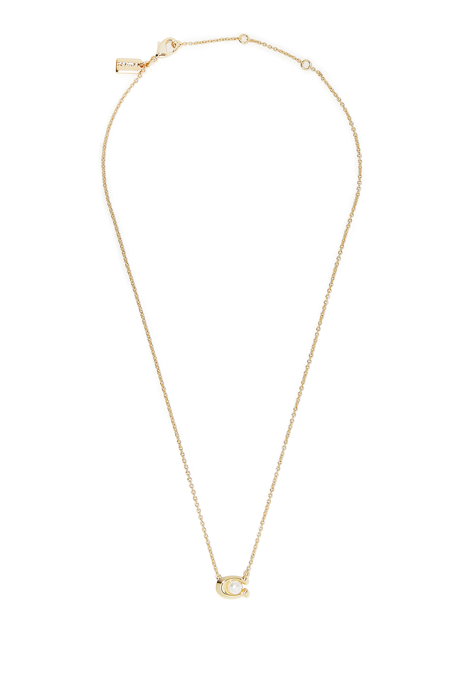 C Pearl Necklace Set