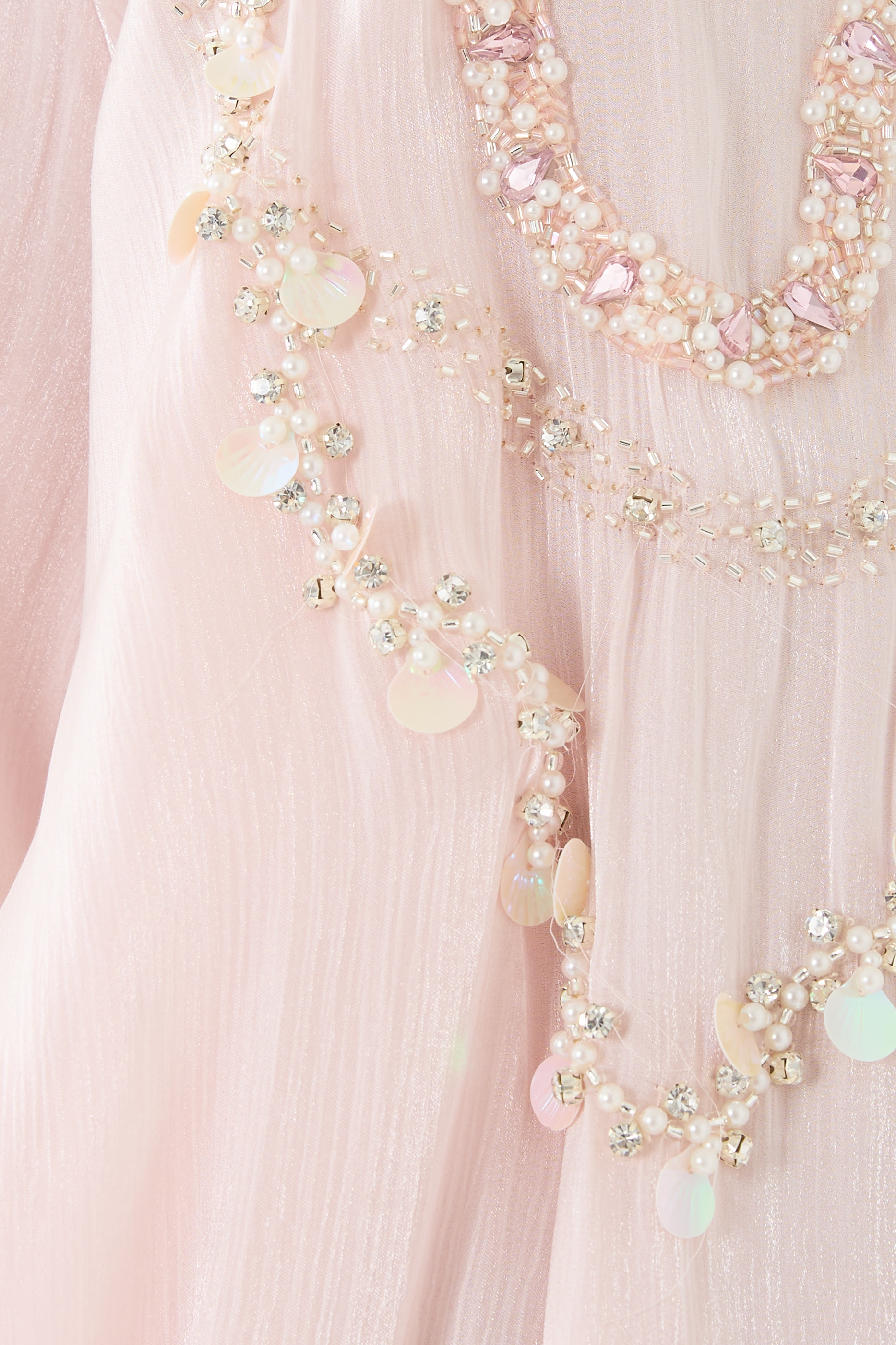 High Neck Embellished Kaftan