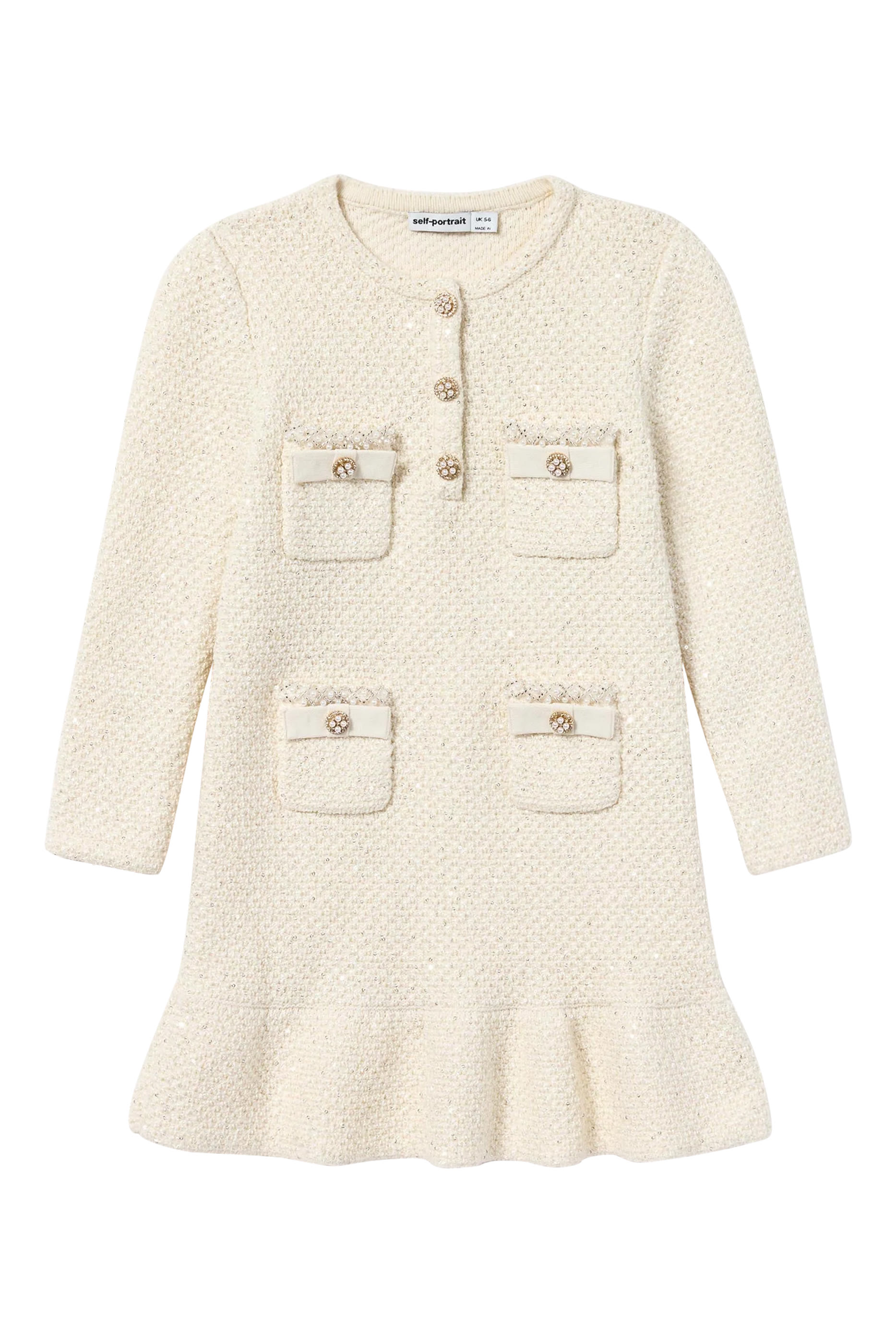 Kids Sequin Knit Dress