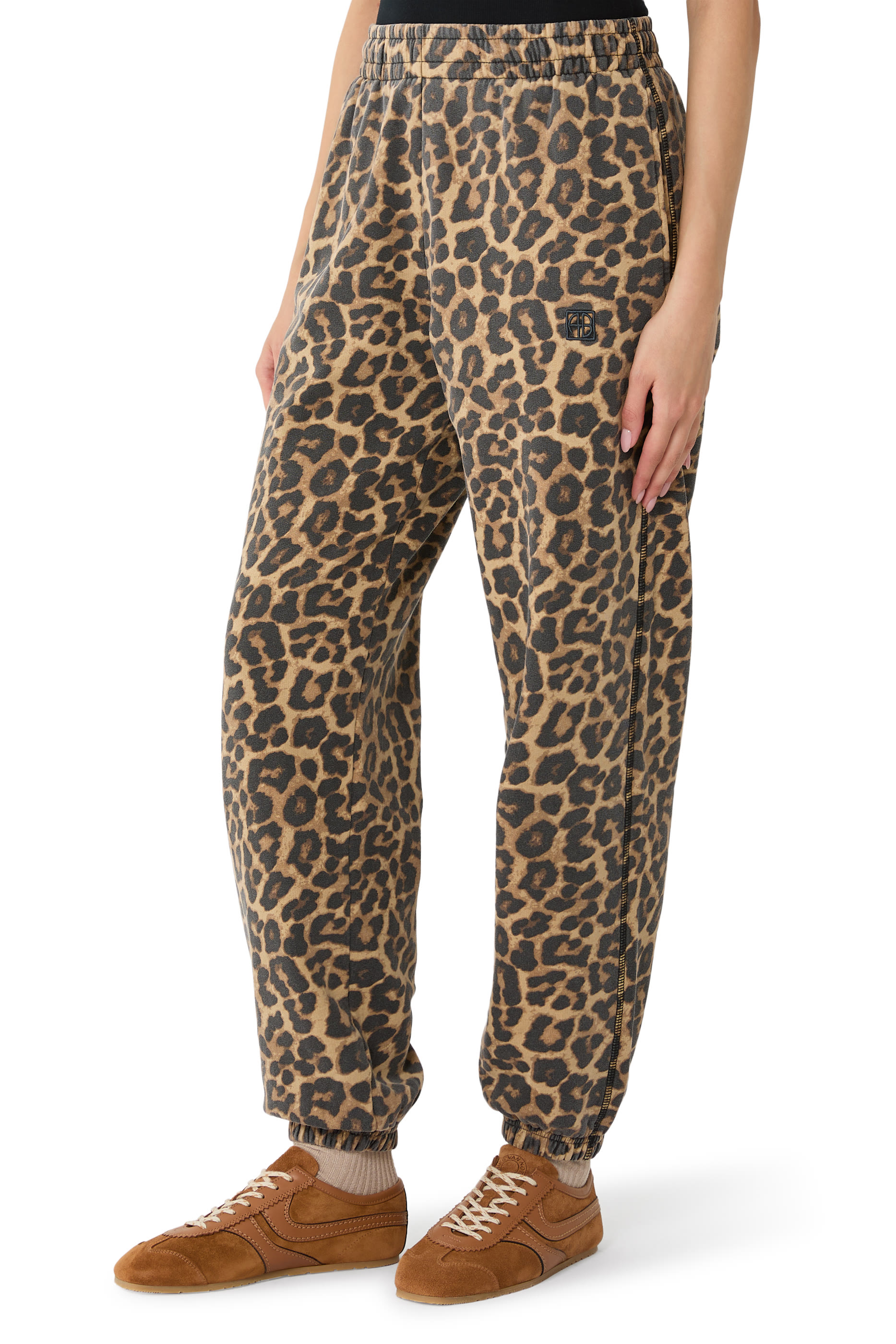 Karter Framed Monogram Joggers