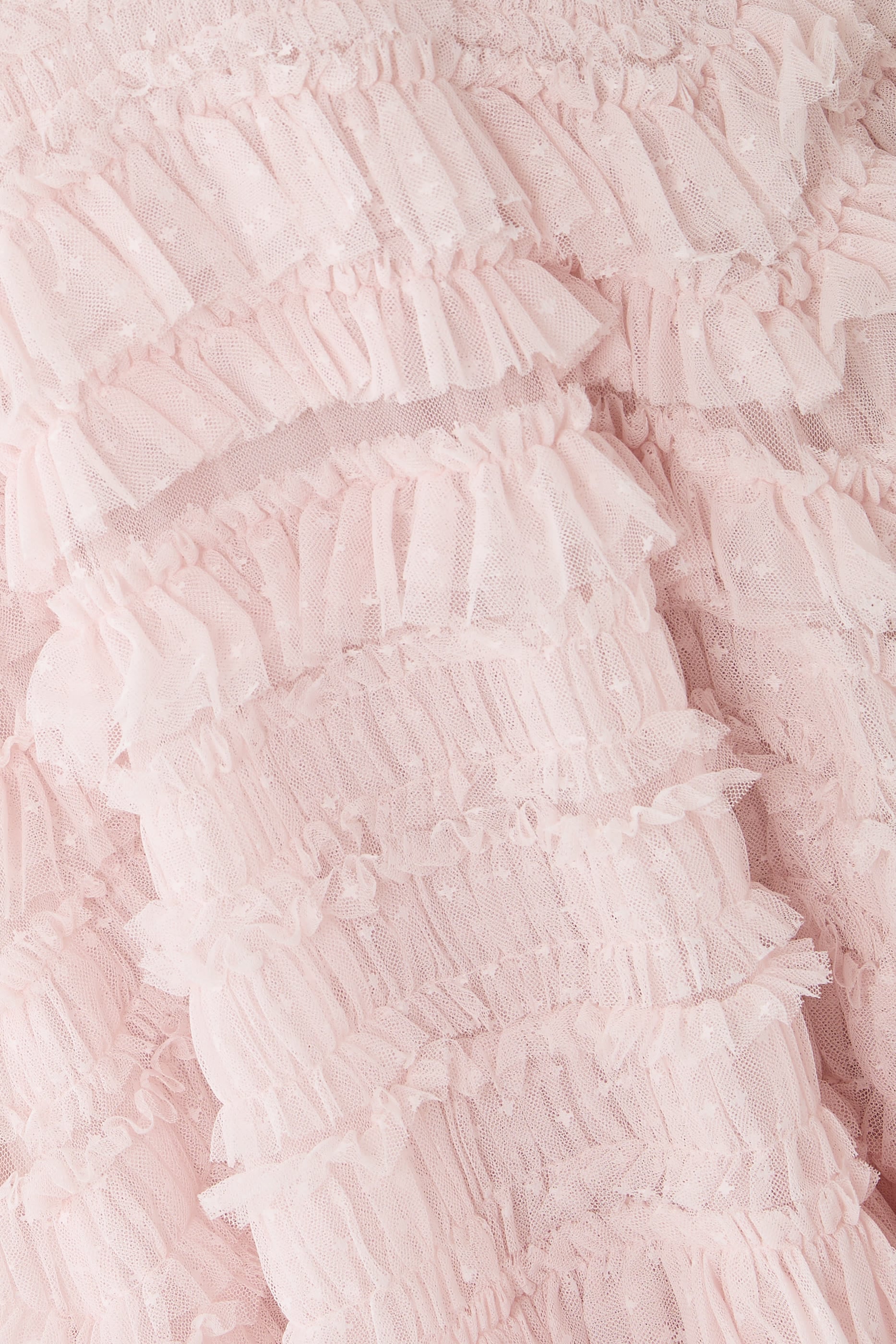  Valentine Ruffle Strapless Gown