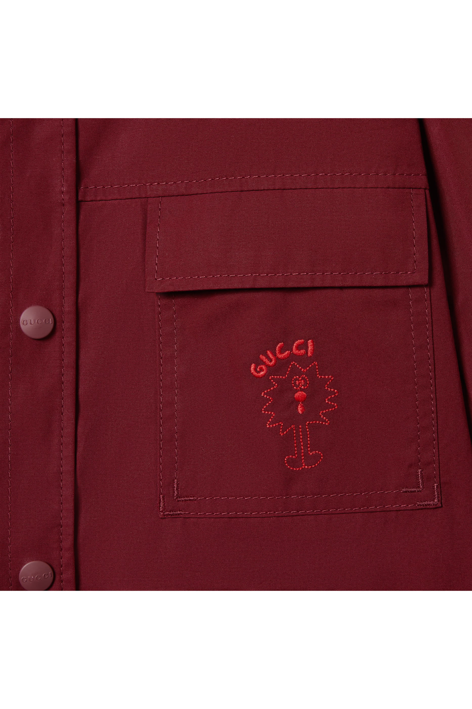 Kids Characters Embroidery Jacket