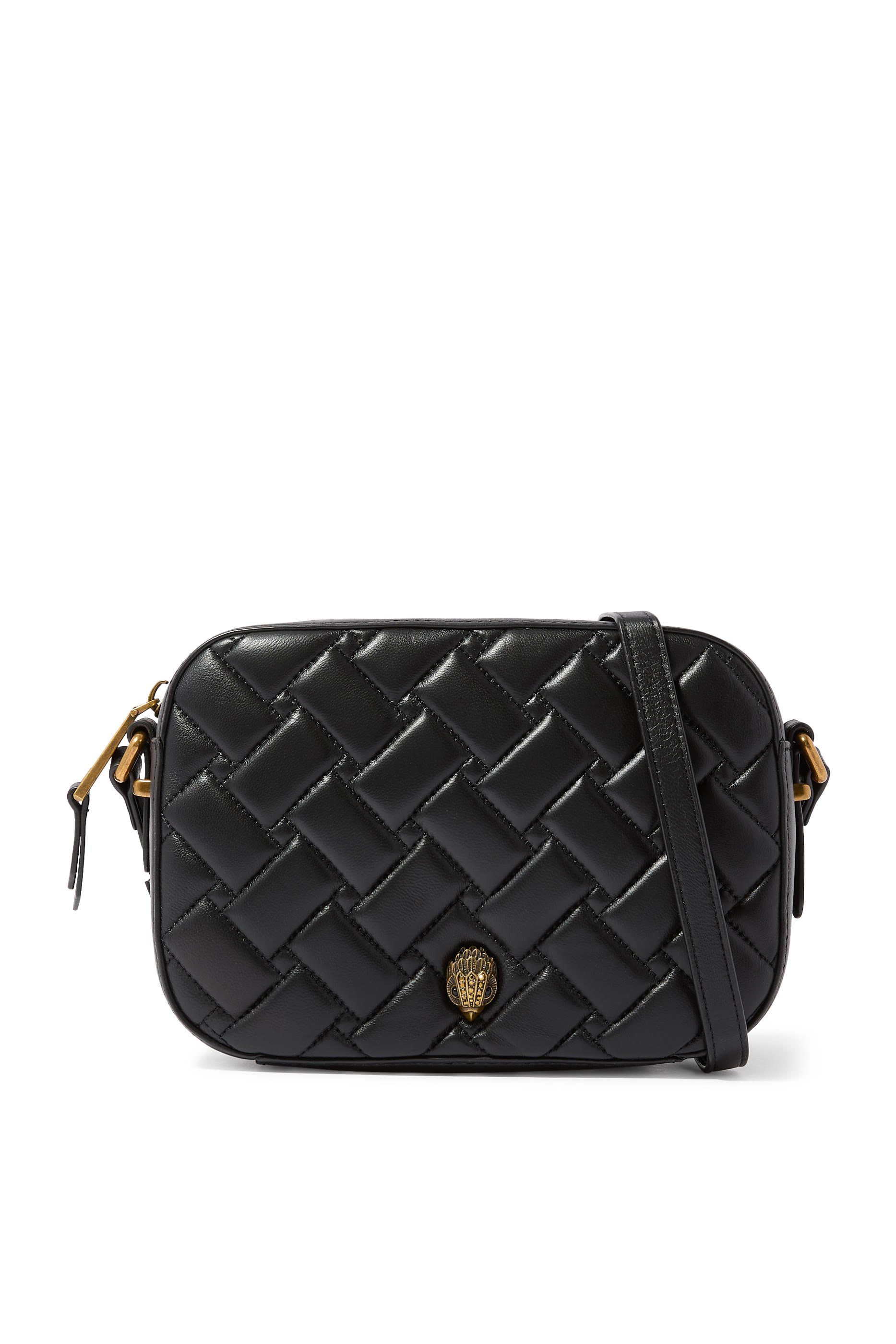 Kensington Quilted Leather Camera Bag