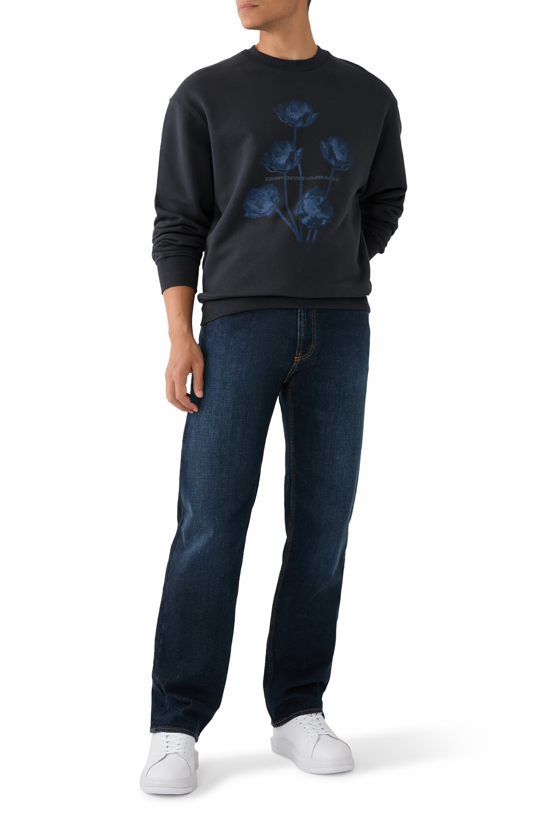 J76 Straight-Fit Denim Jeans