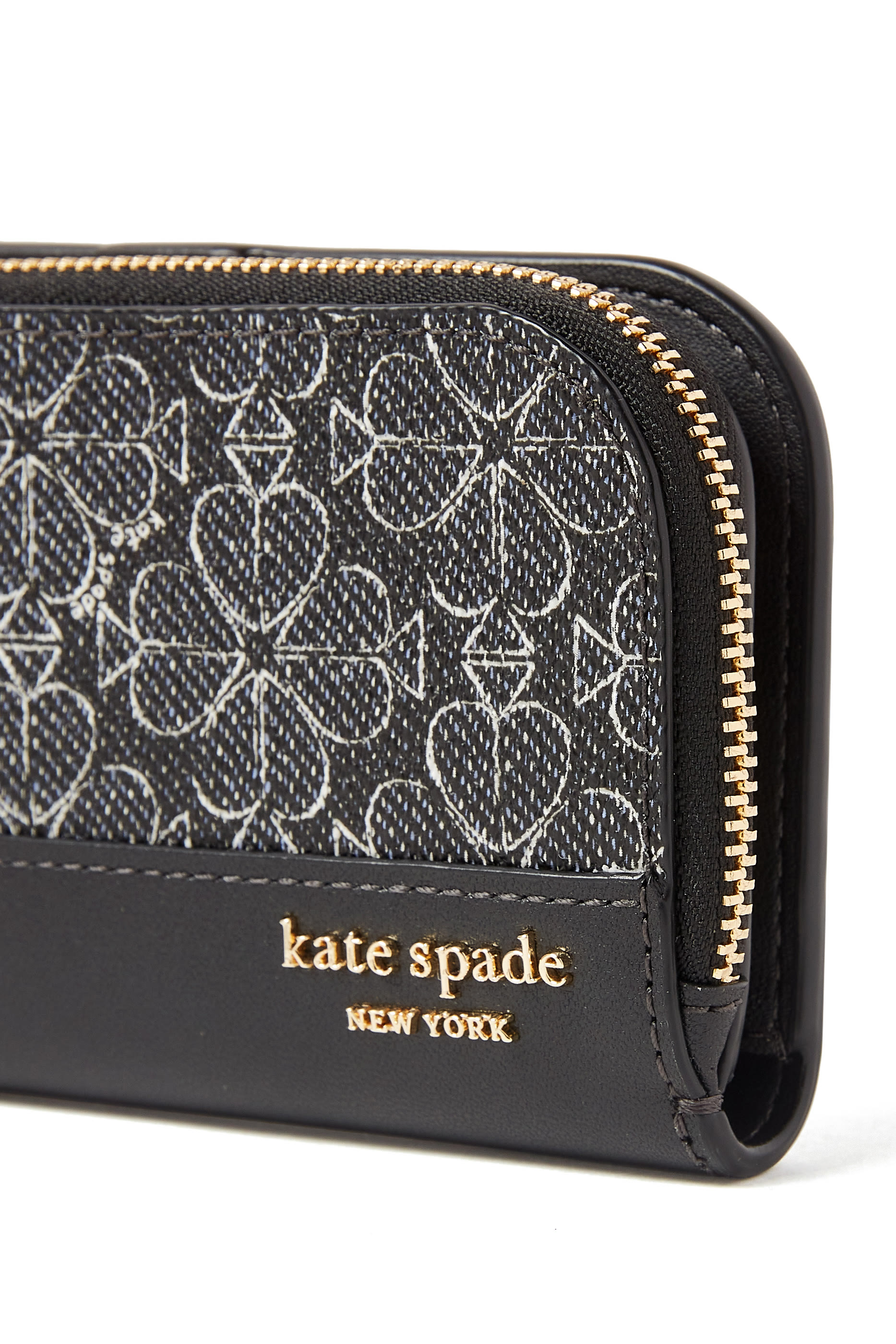 Spade Flower Small Slim Bifold Wallet