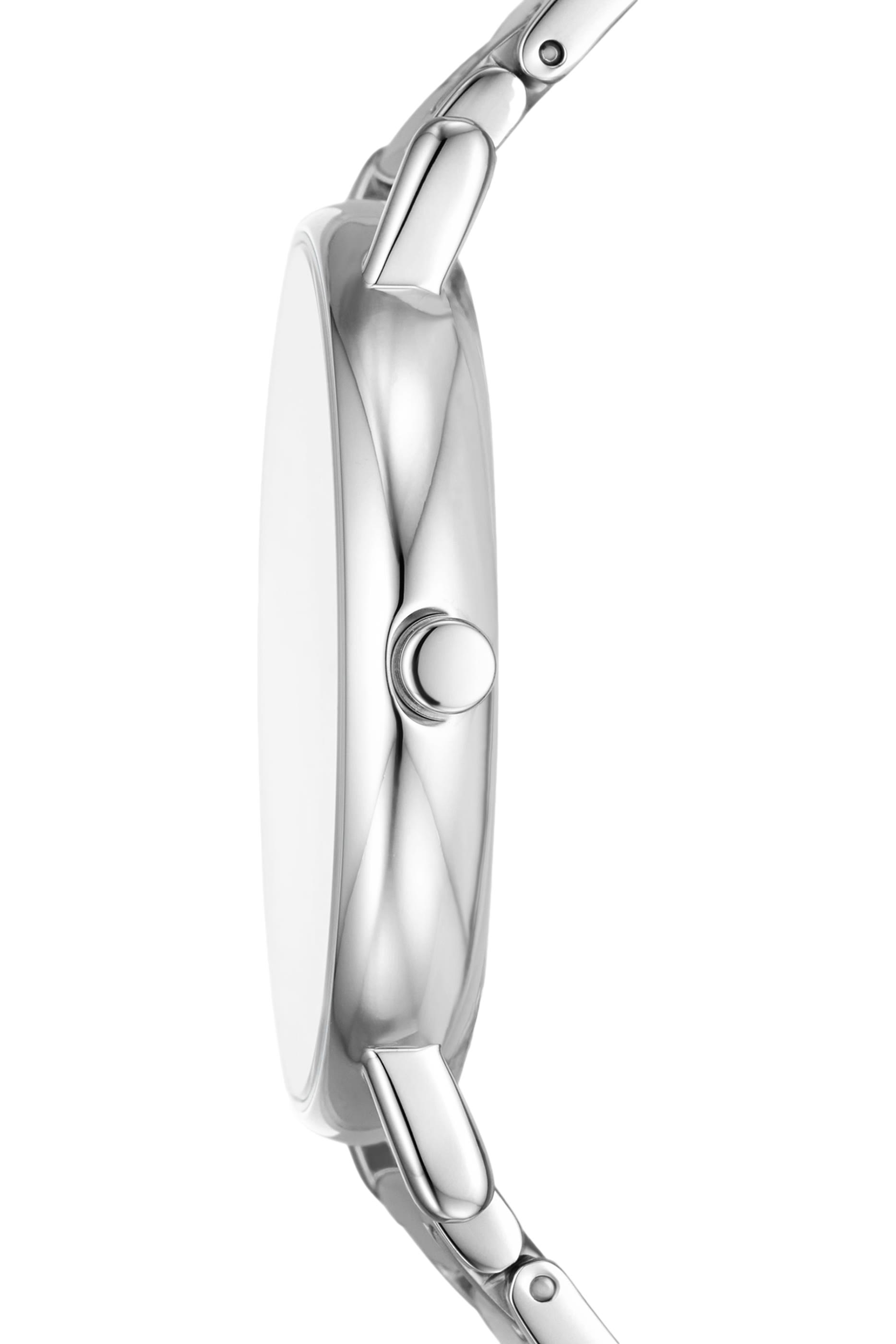 Signatur Three-Hand Stainless Steel Bracelet Watch