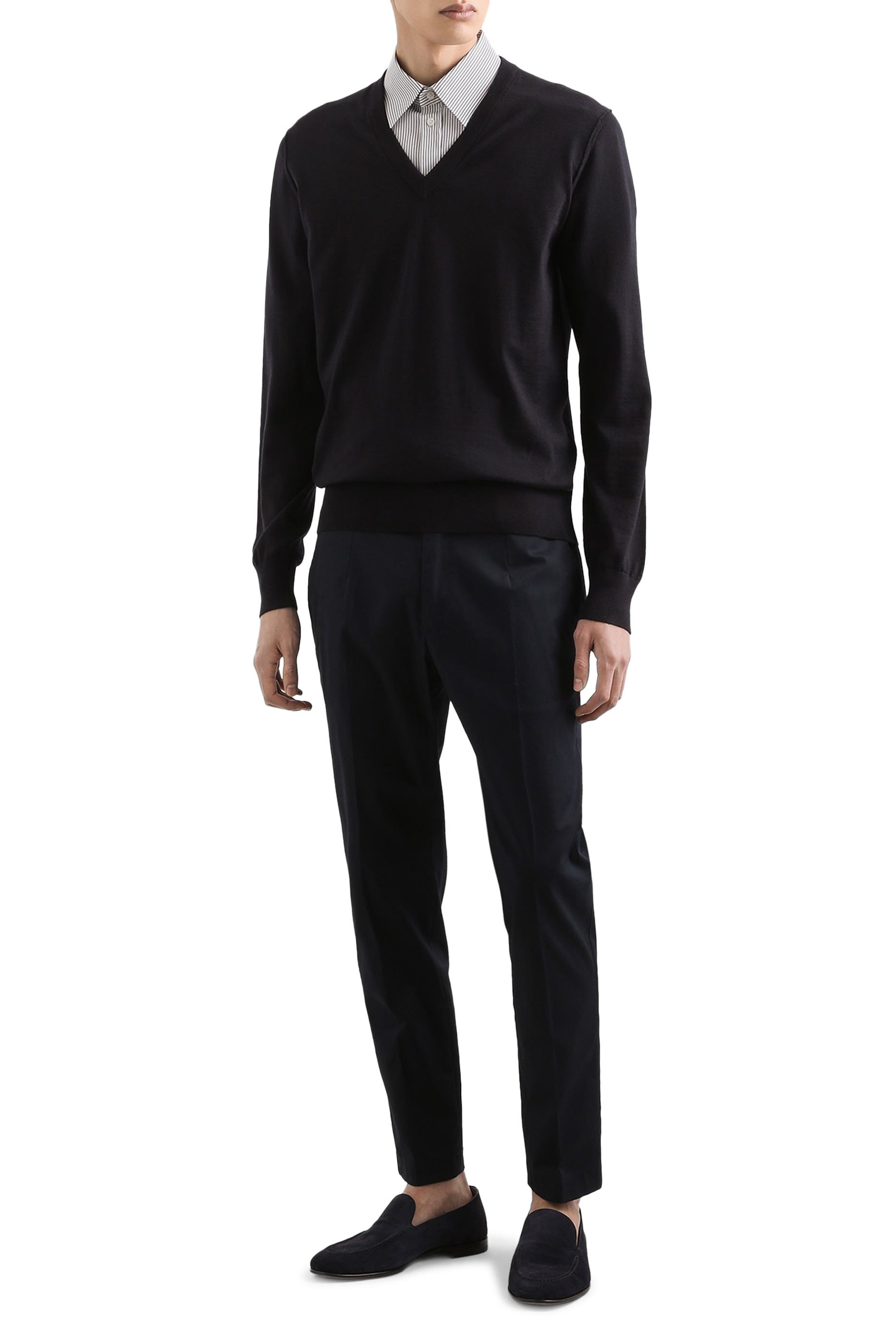 Gabardine Cotton Trousers