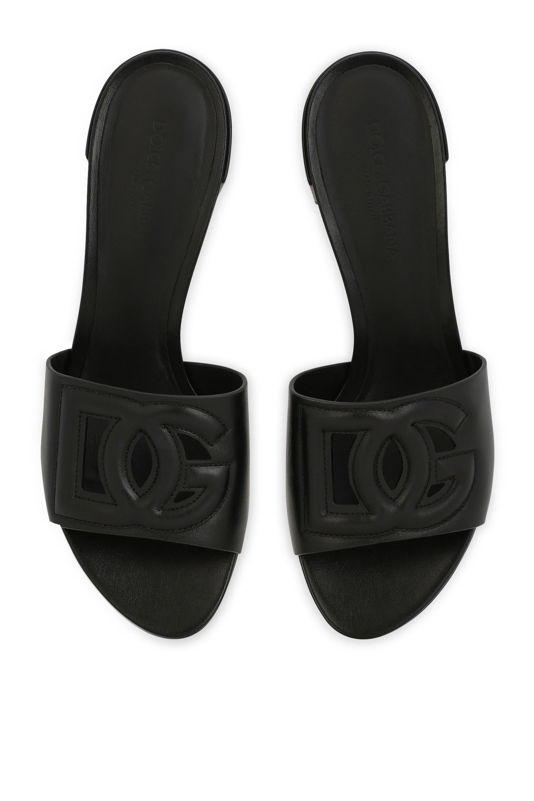 DG Logo 40 Calfskin Sandals