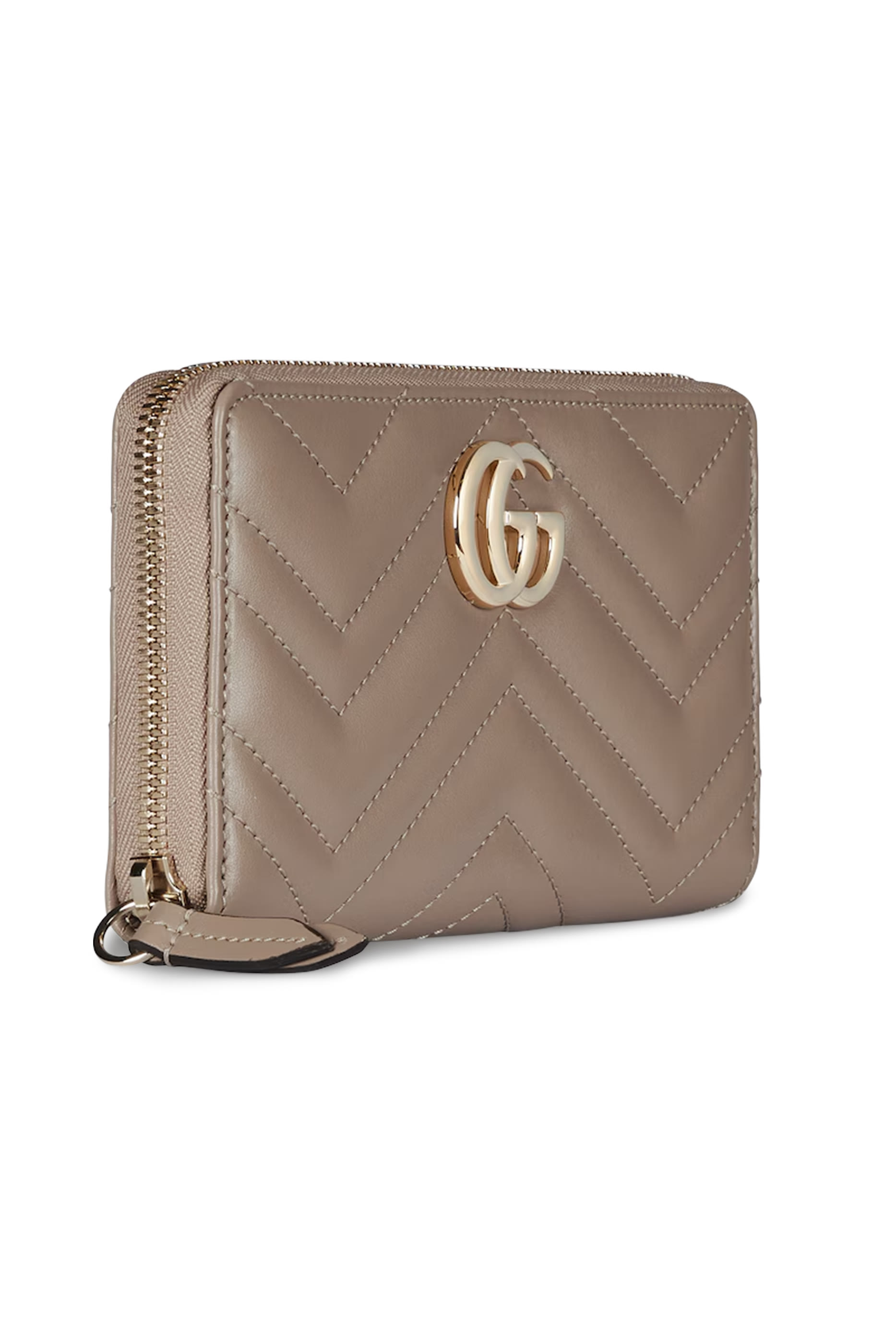 GG Marmont Zip Around Wallet