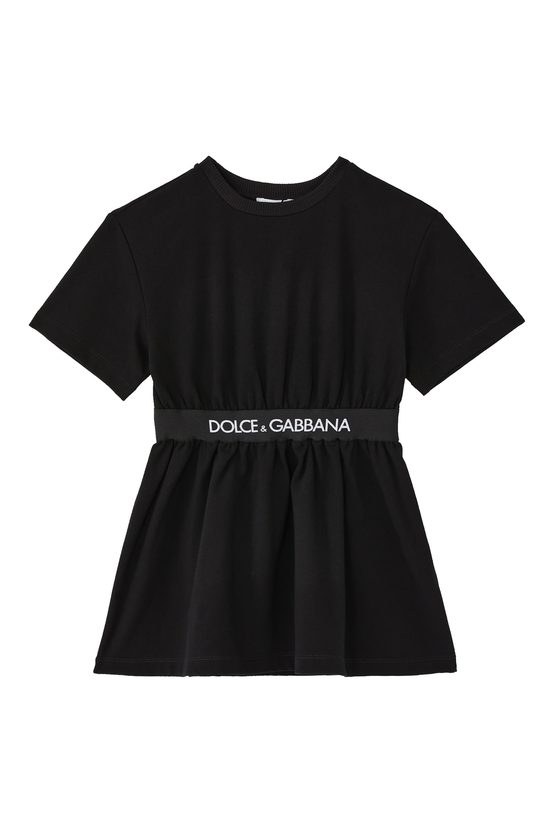 Kids Belt Logo Jersey Dress