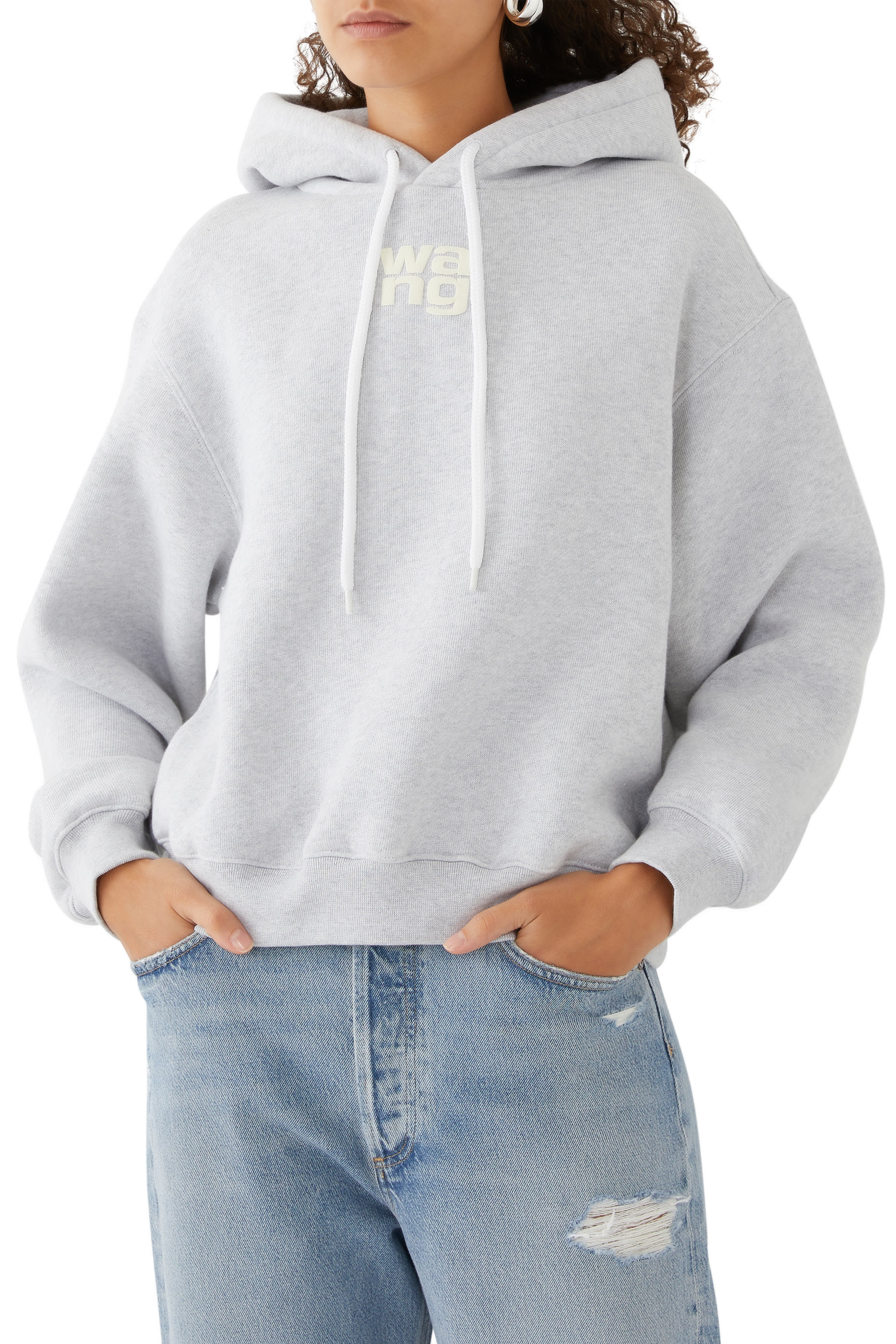 Rubberized Logo Hoodie