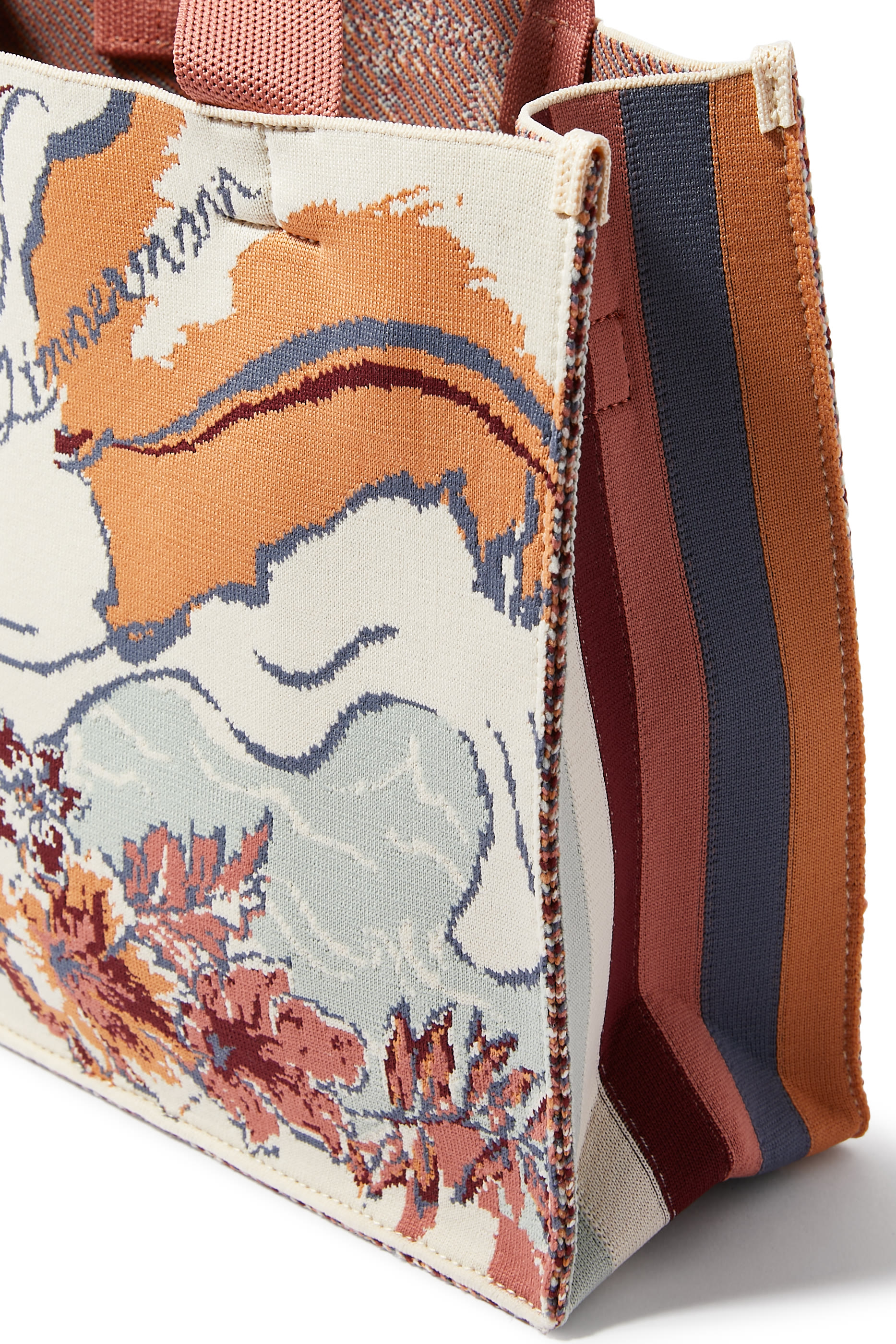 Medium Jacquard Tote Bag