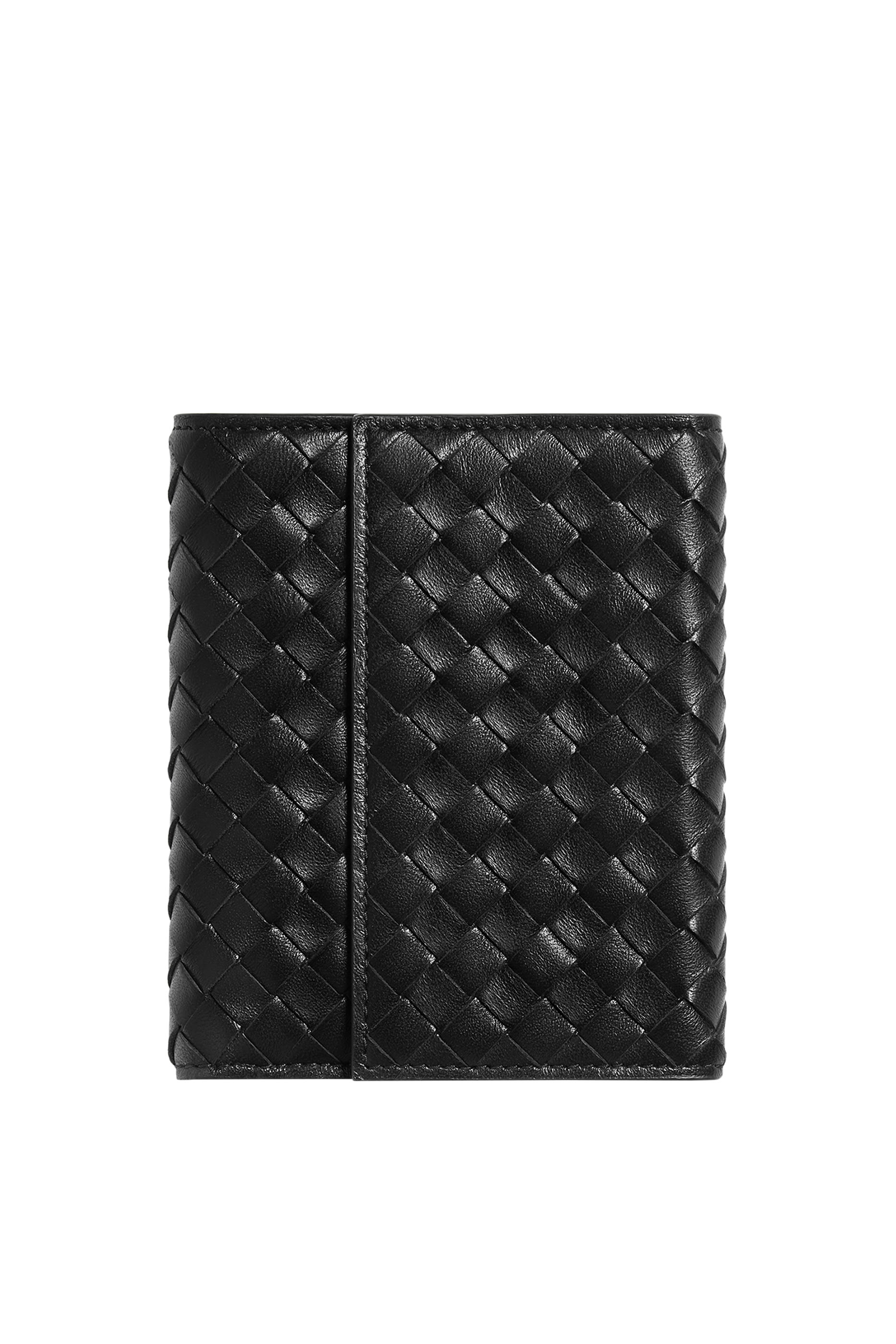 Intrecciato Piccolo Small Bi-Fold Zipped Wallet
