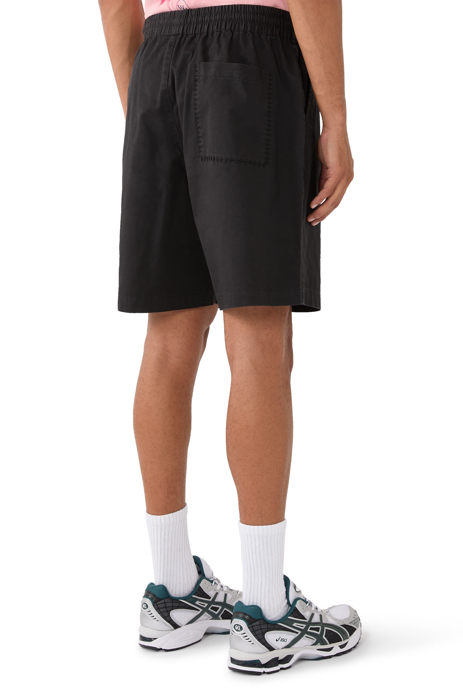 Stitch Embroidered Shorts