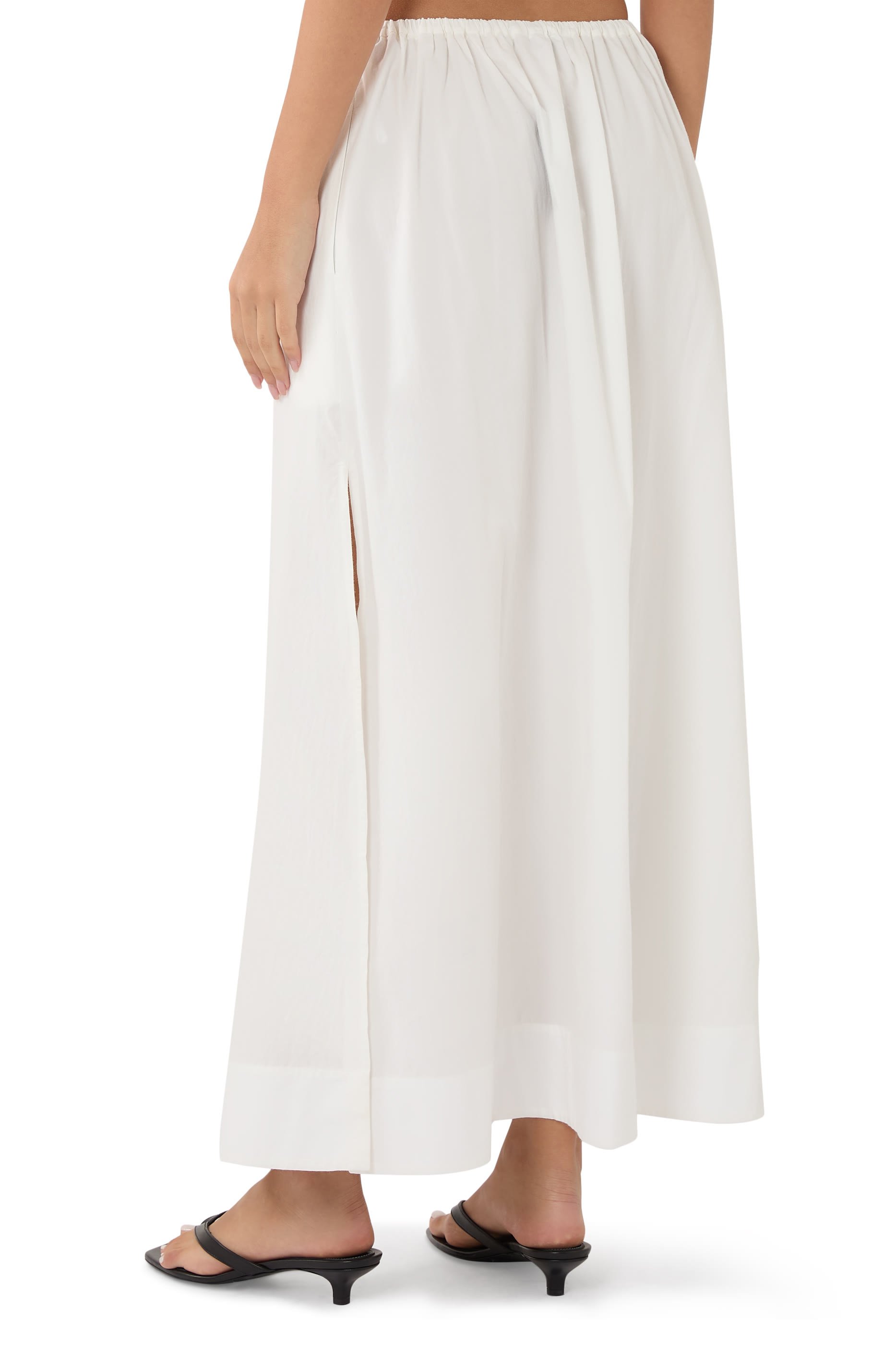 Kyoto Drawstring Maxi Skirt