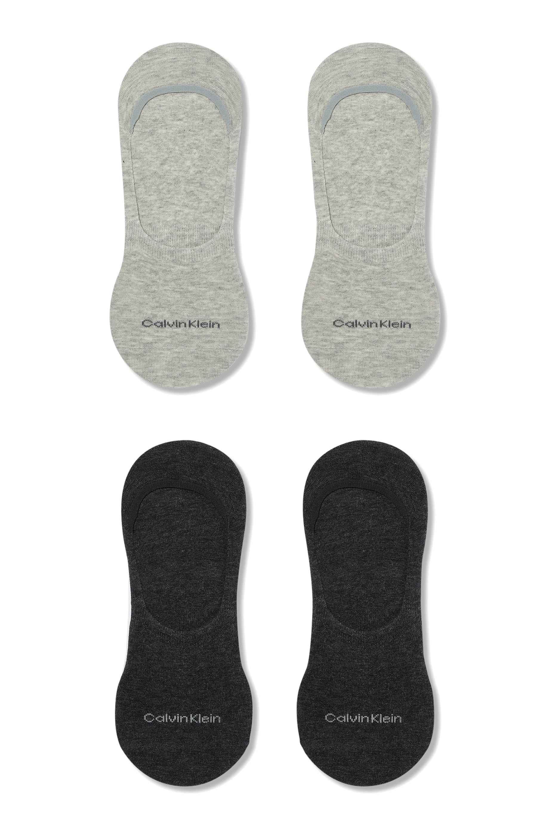 Luca Combed Cotton Trainer Socks, Set of Two