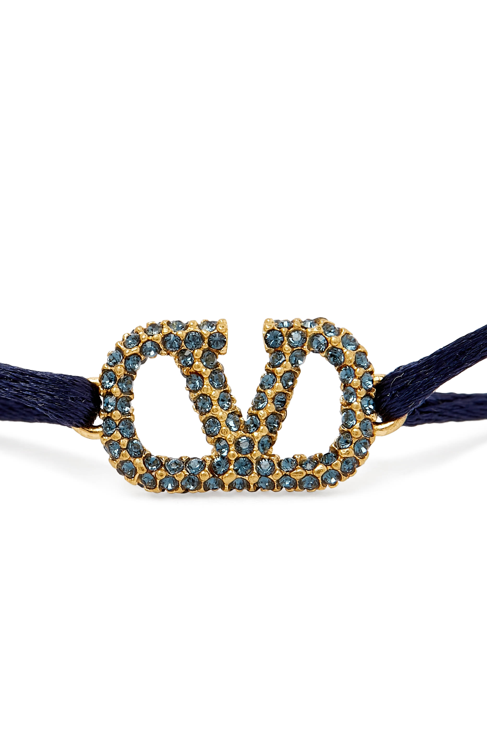 VLogo Signature Bracelet, Swarovski® Crystals