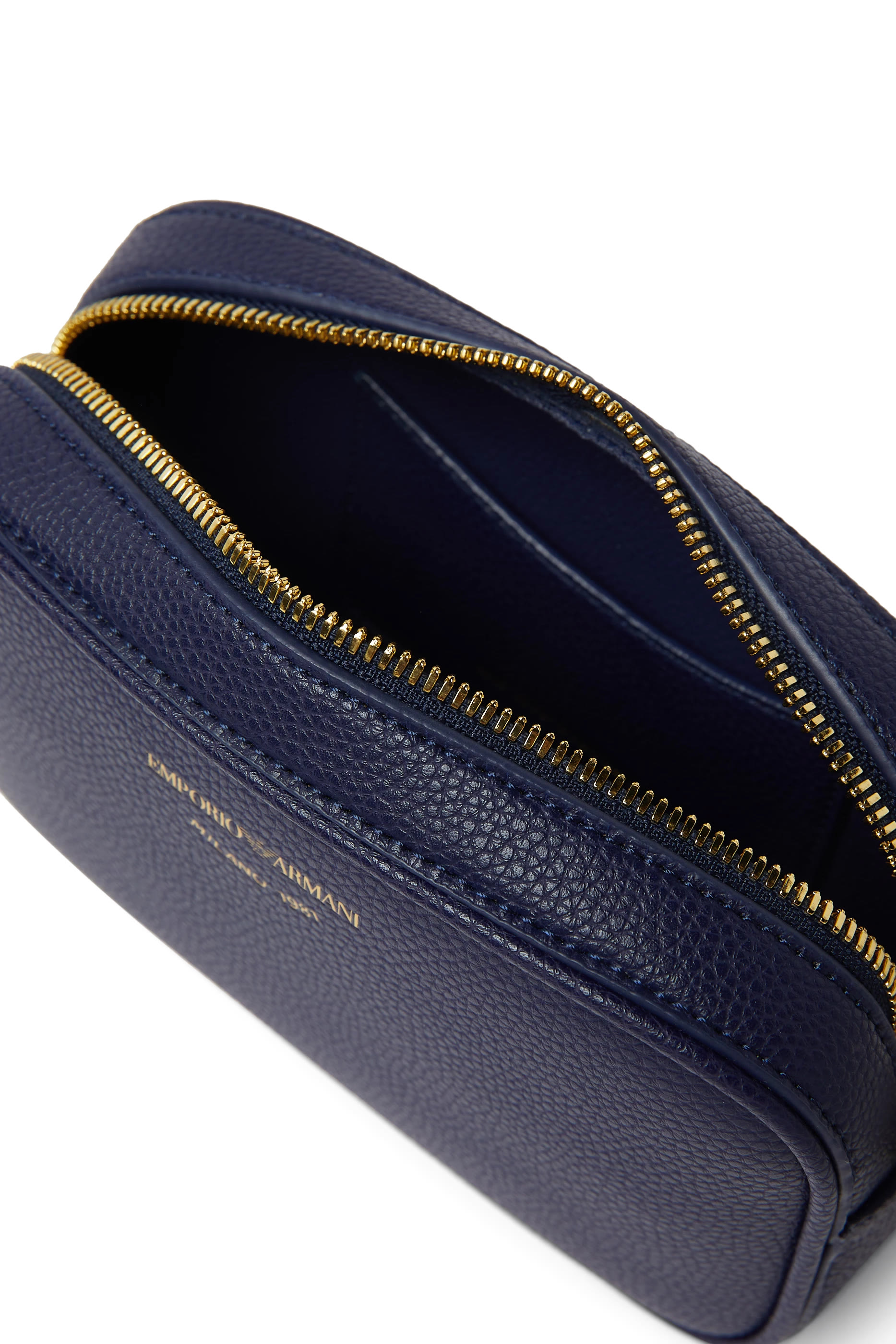 Deer-Print Camera Case with Shoulder Strap