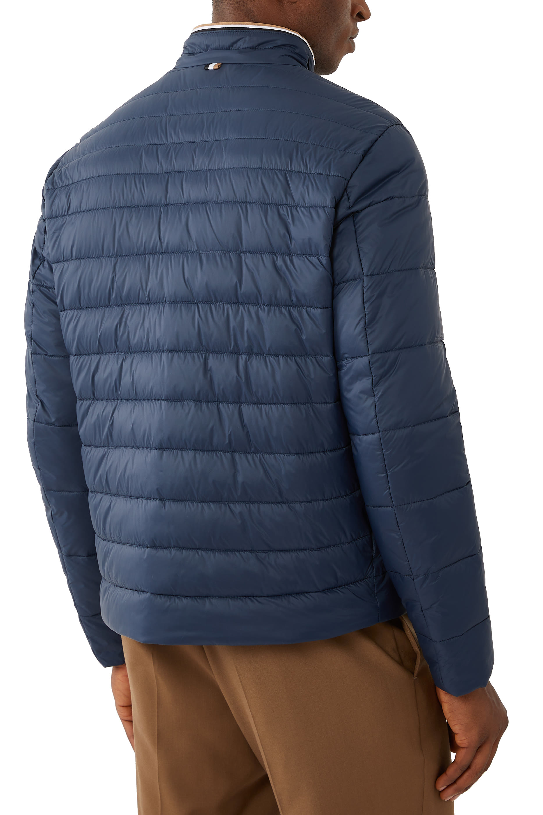 Darolus Water-Repellent Logo Padded Jacket