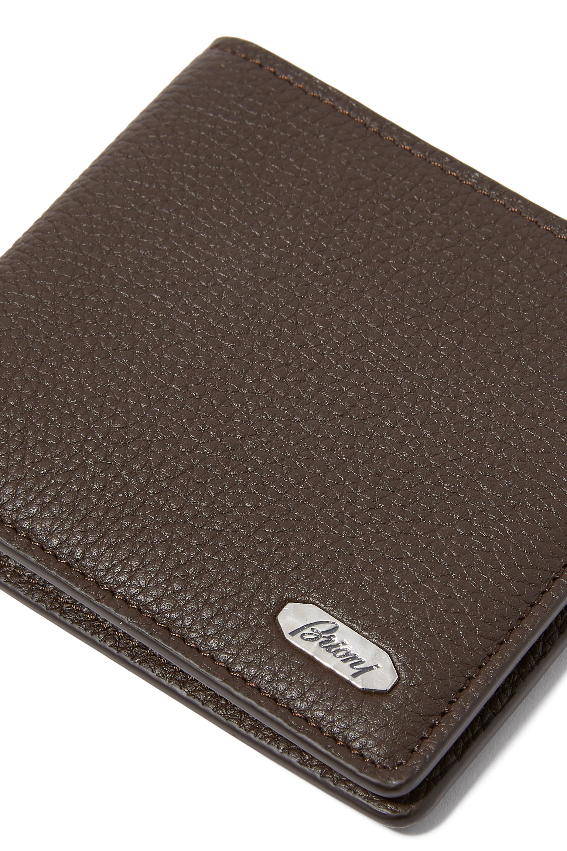 Grained Leather Wallet