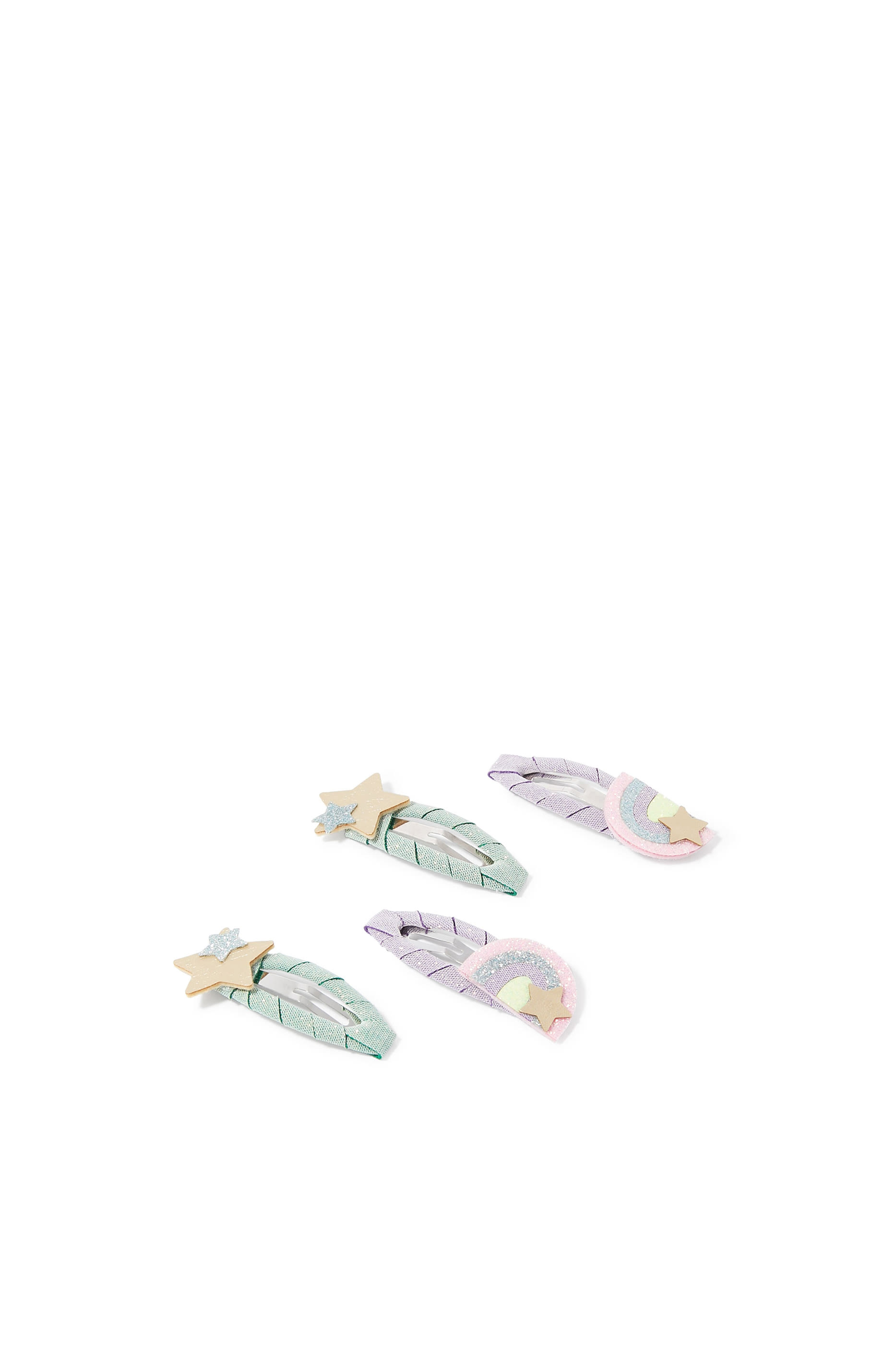 Kids Over the Rainbow Clip, Set of 4