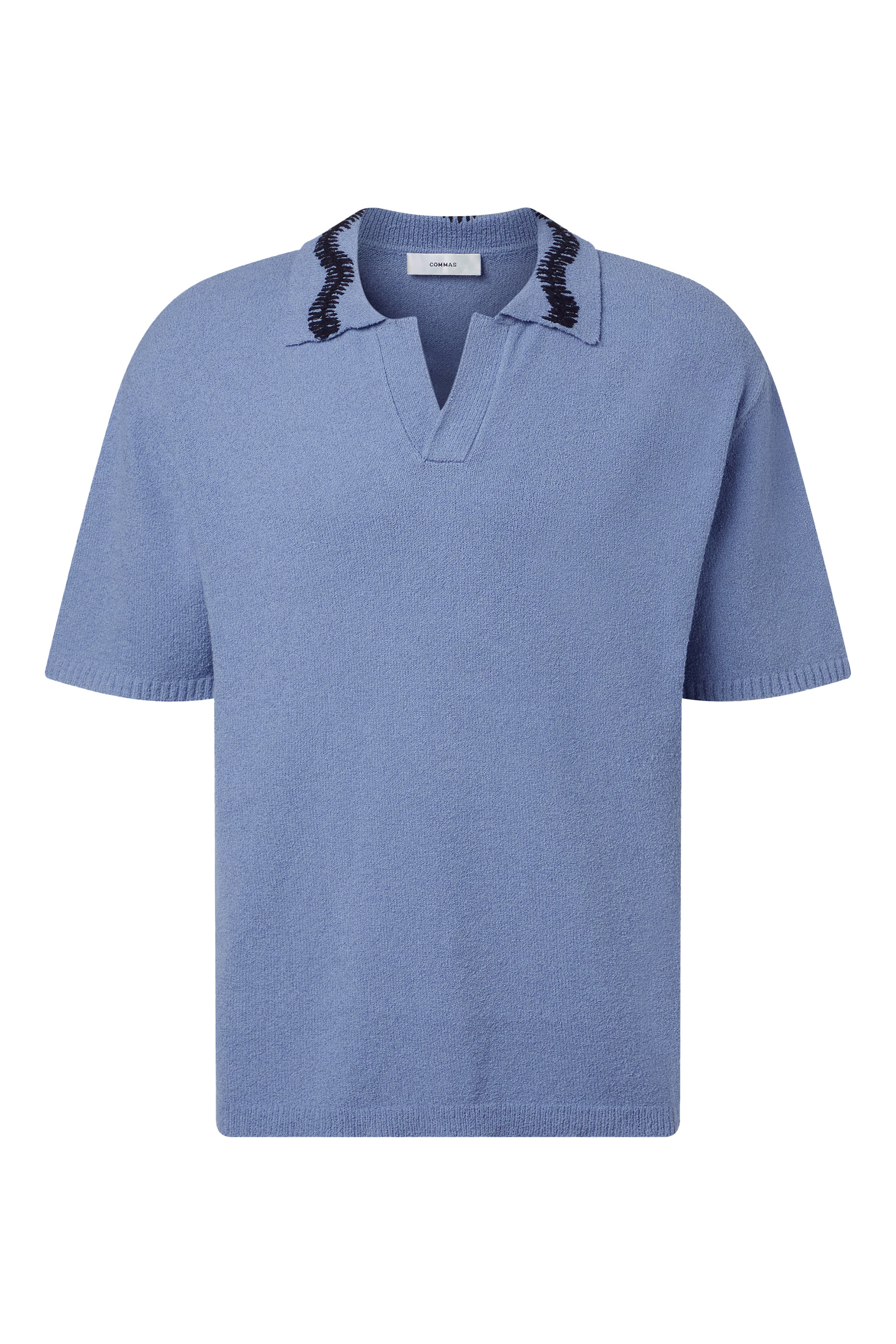 Hand Crochet Collar Polo 