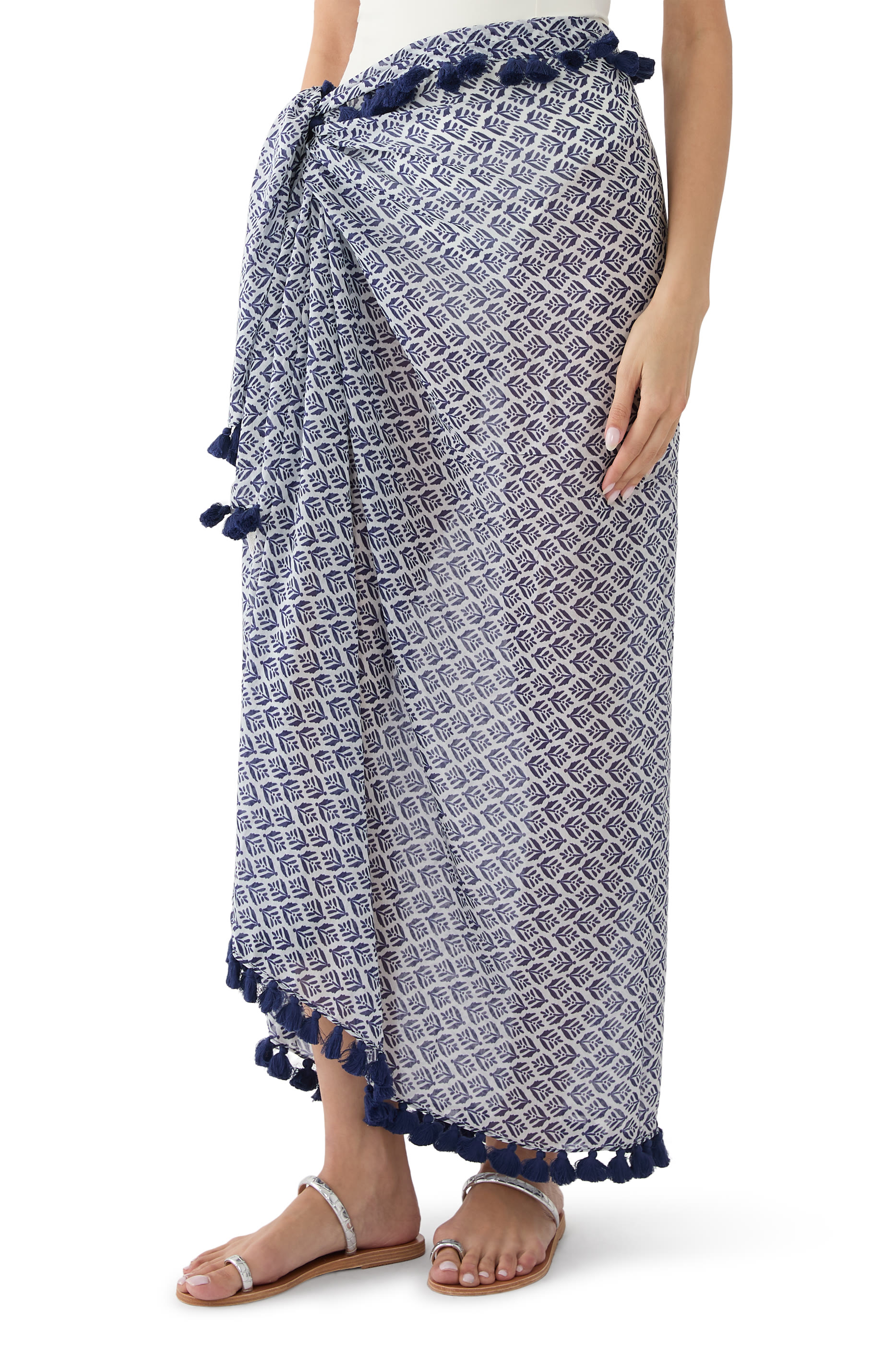 Cape Cod Tassel Trim Sarong