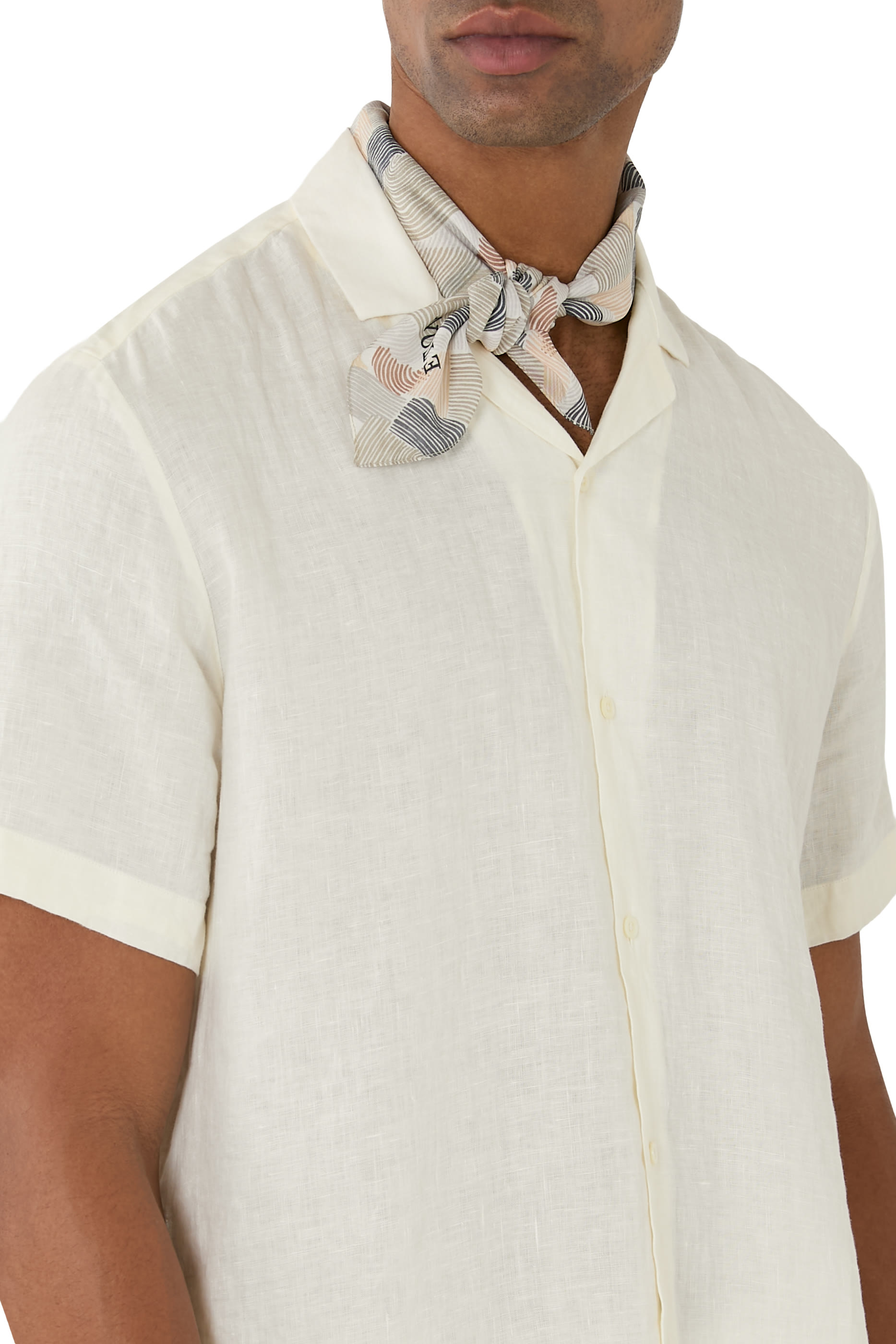 Geometrical Silk Bandana