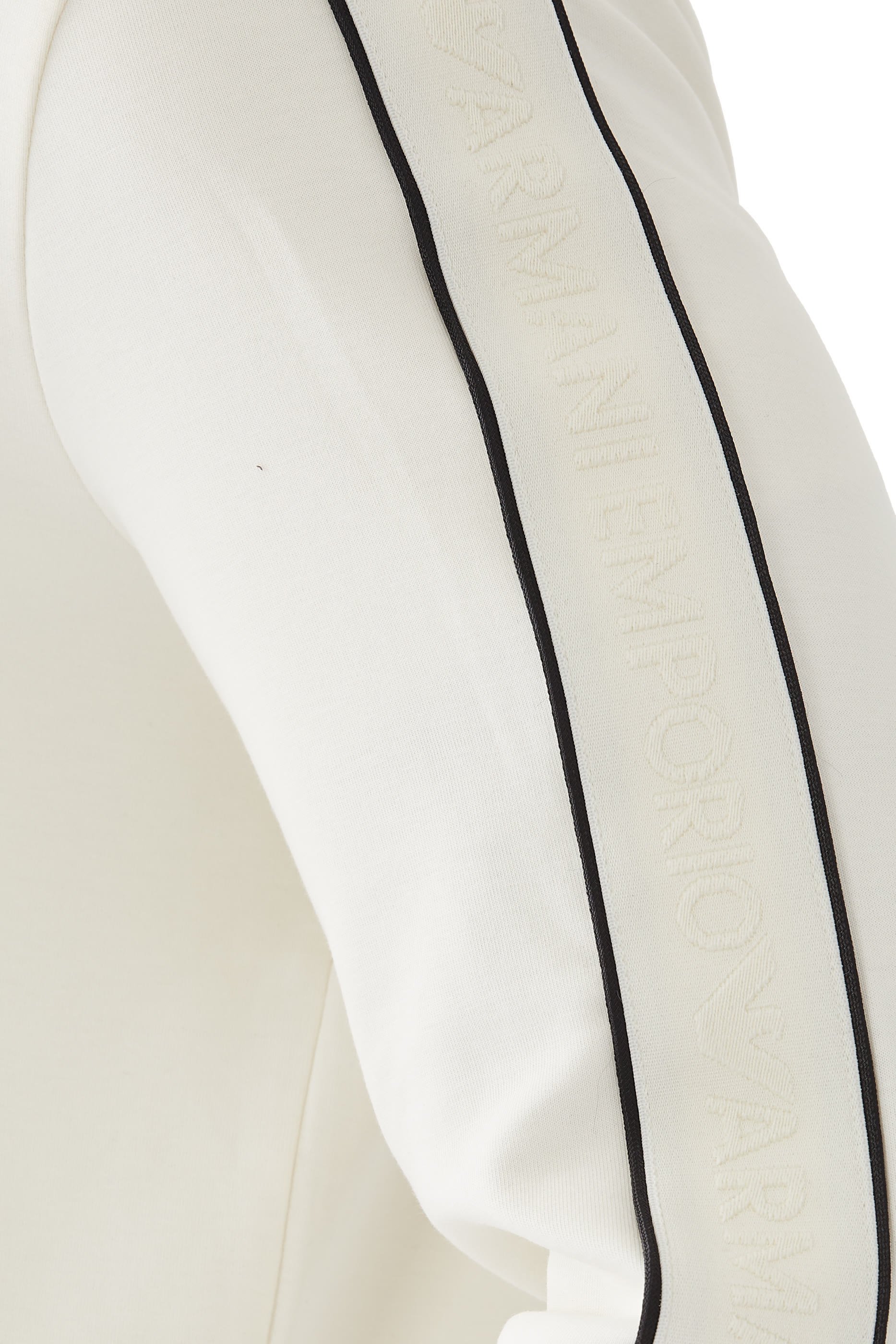 Logo Tape Double-Jersey Zip Sweatshirt