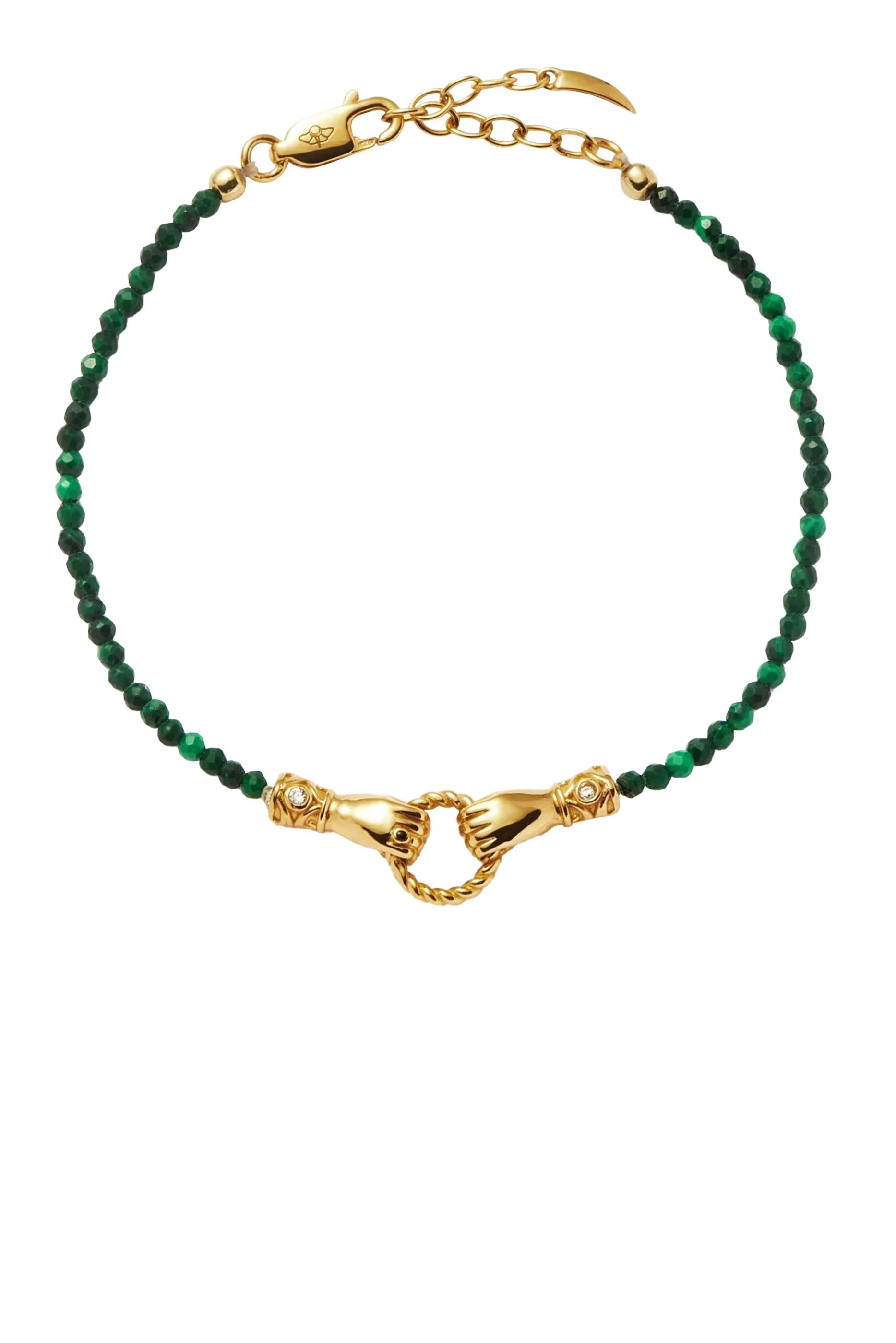  Harris Reed In Good Hands Mini Beaded Gemstone Bracelet