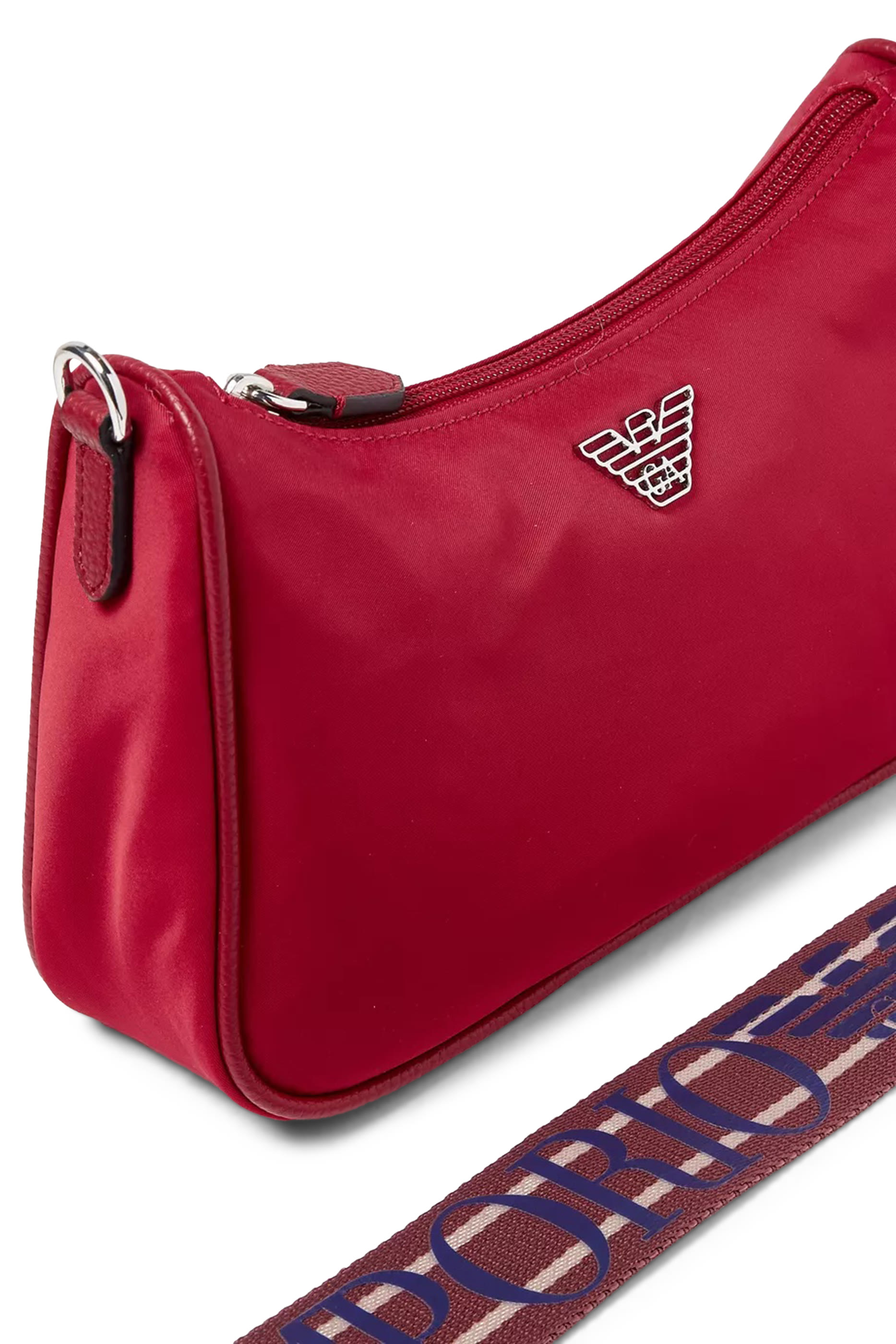 ASV Recycled Nylon Baguette Bag With Eagle Plaque
