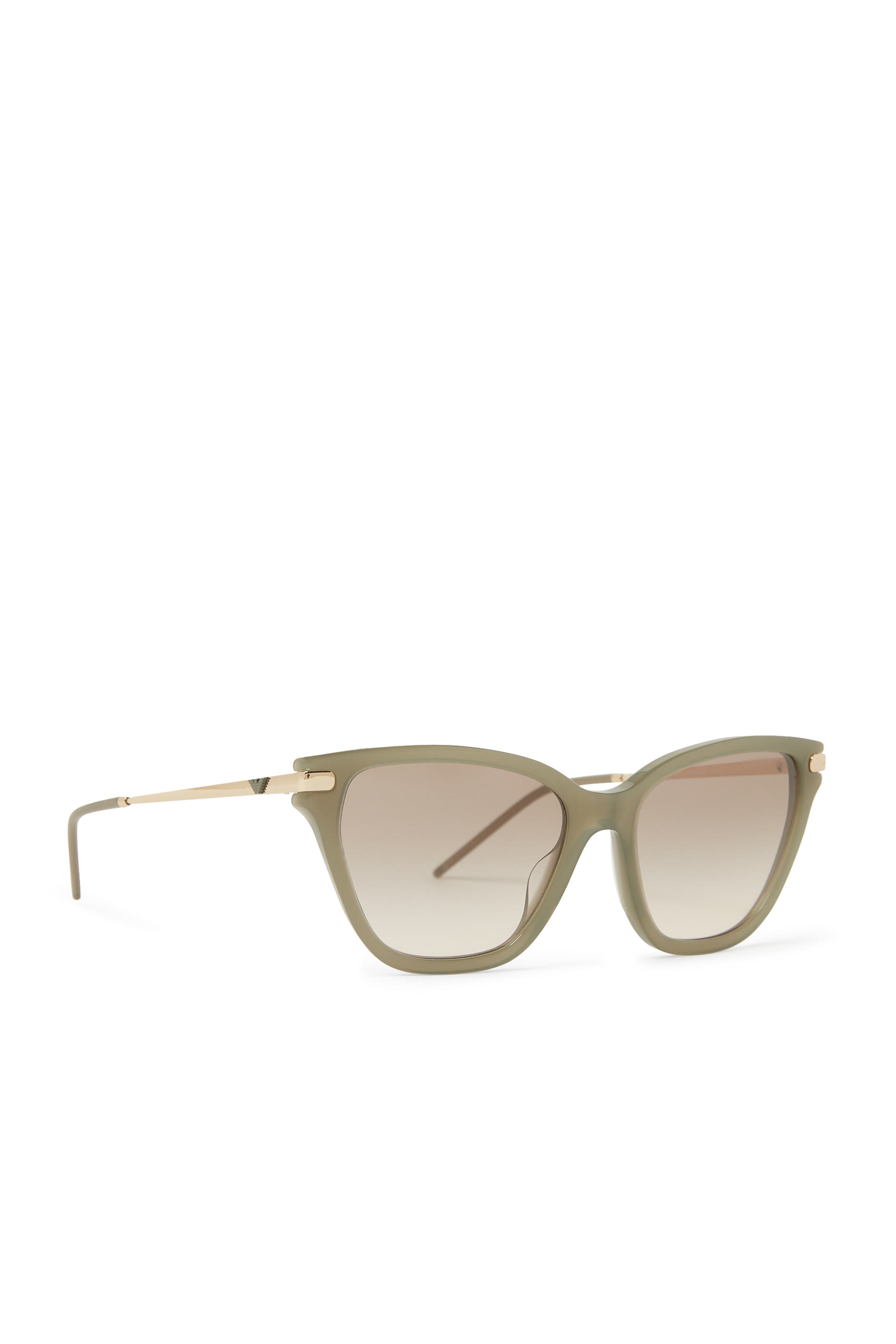 Logo Cat-Eye Sunglasses