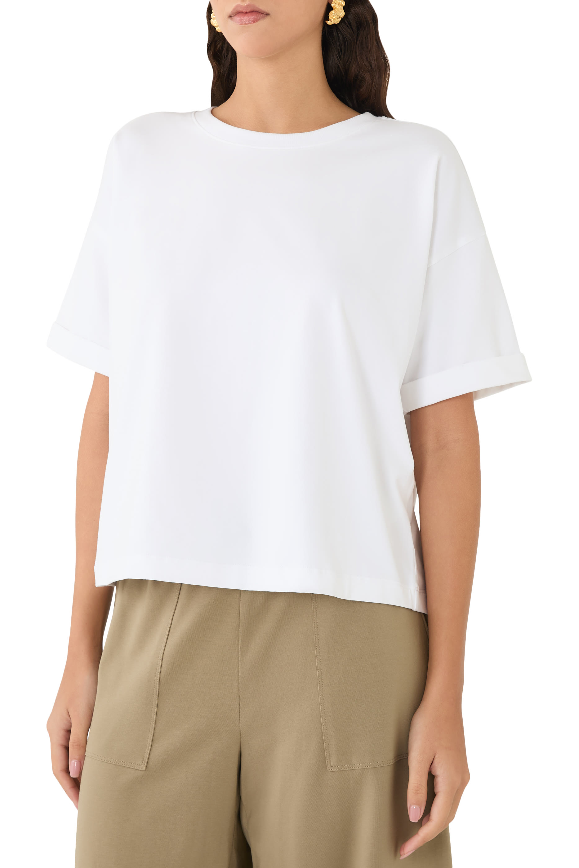 Fine Jersey Crewneck T-Shirt