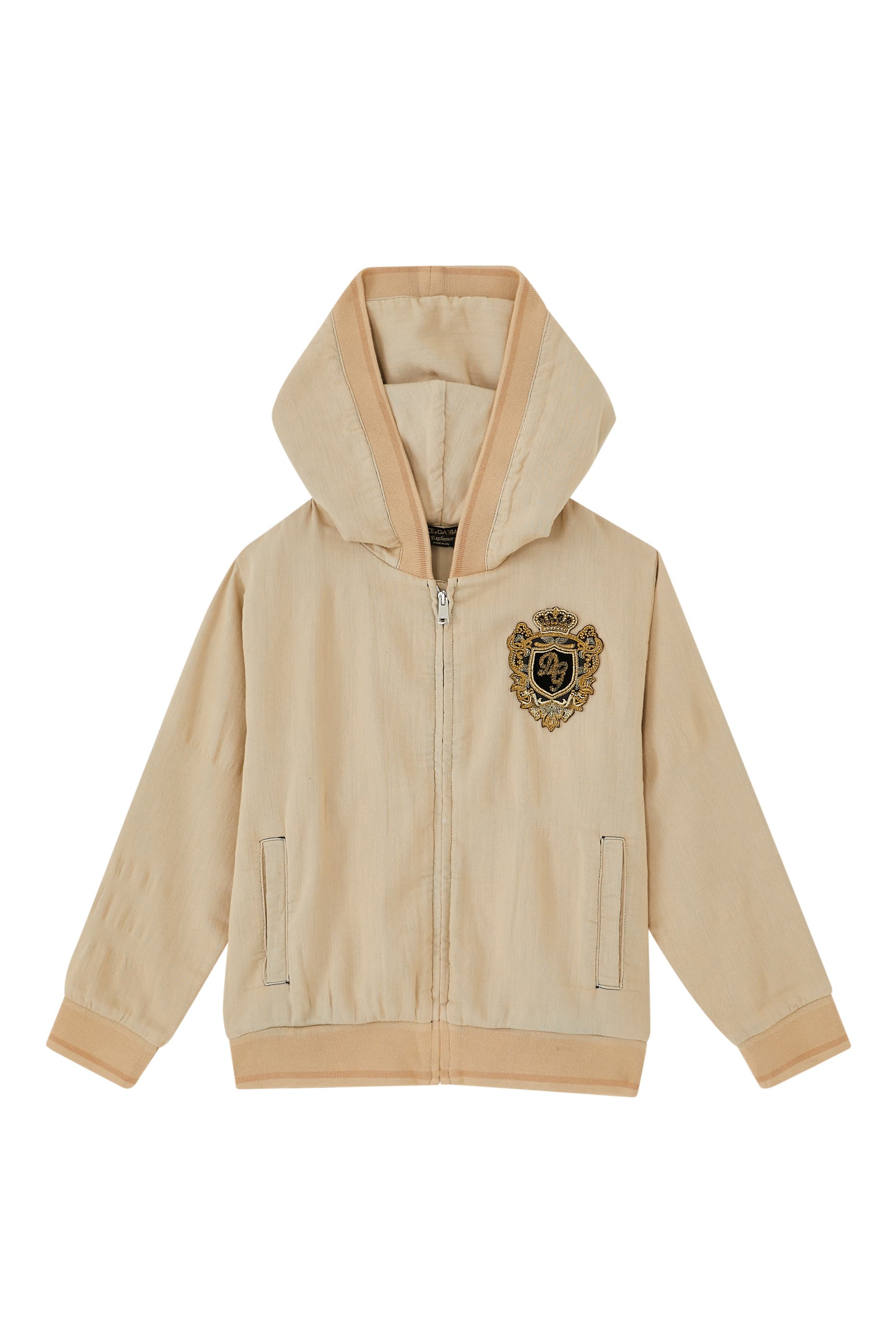 Kids Jersey Cotton Hoodie