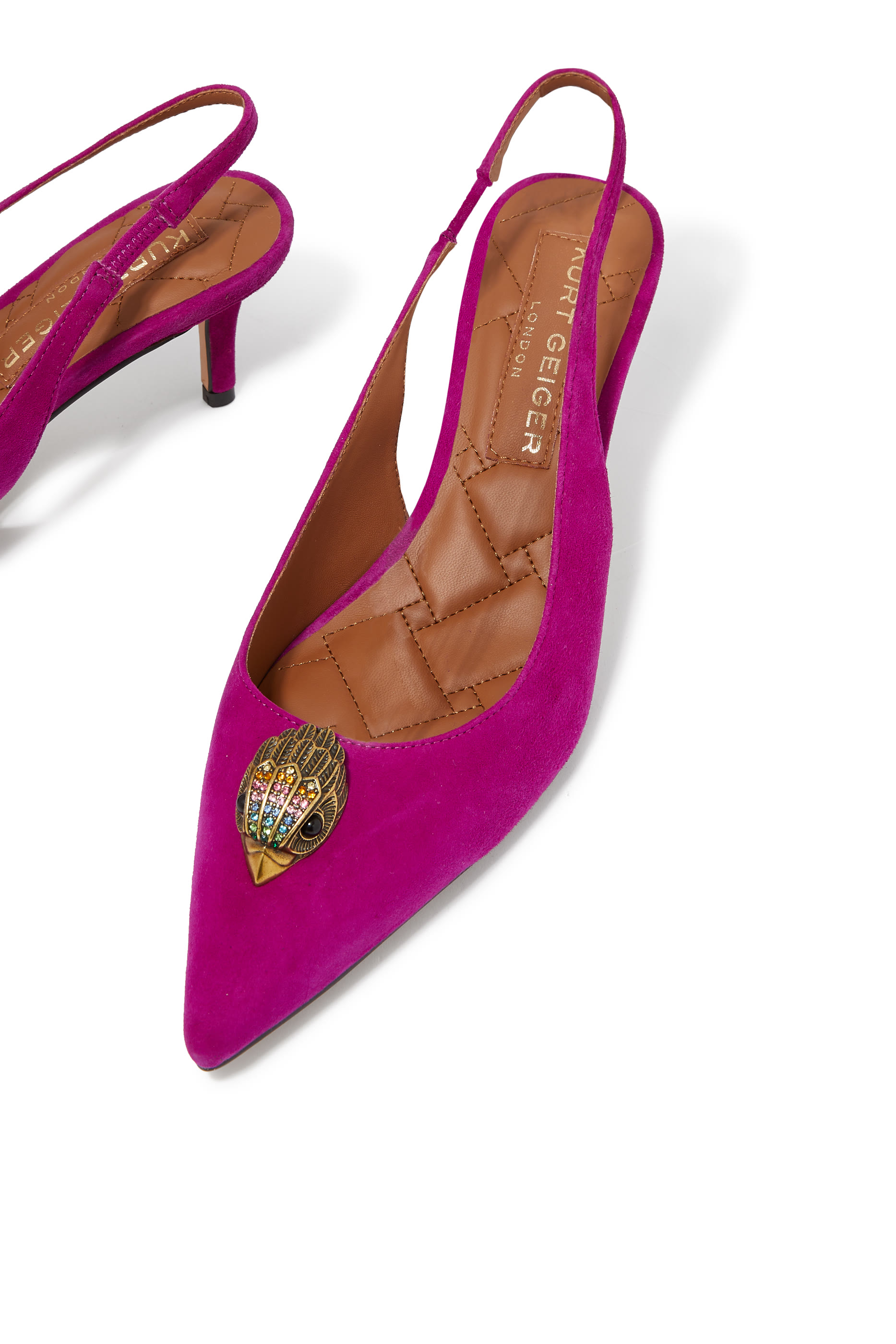 Belgravia 85 High Sling Back Pumps