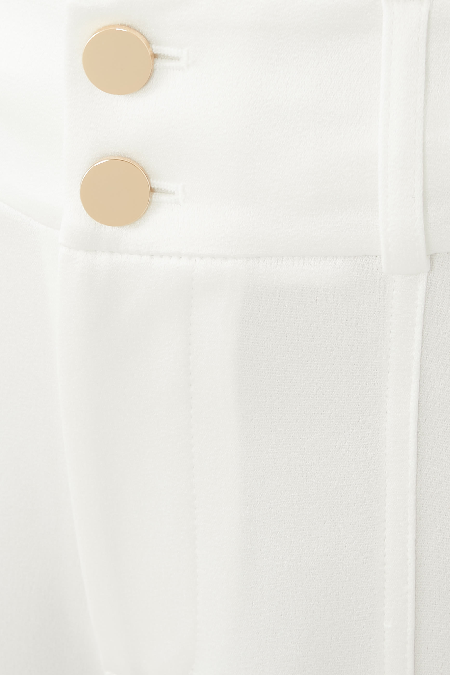 Mame High Rise Satin Cuffed Pants