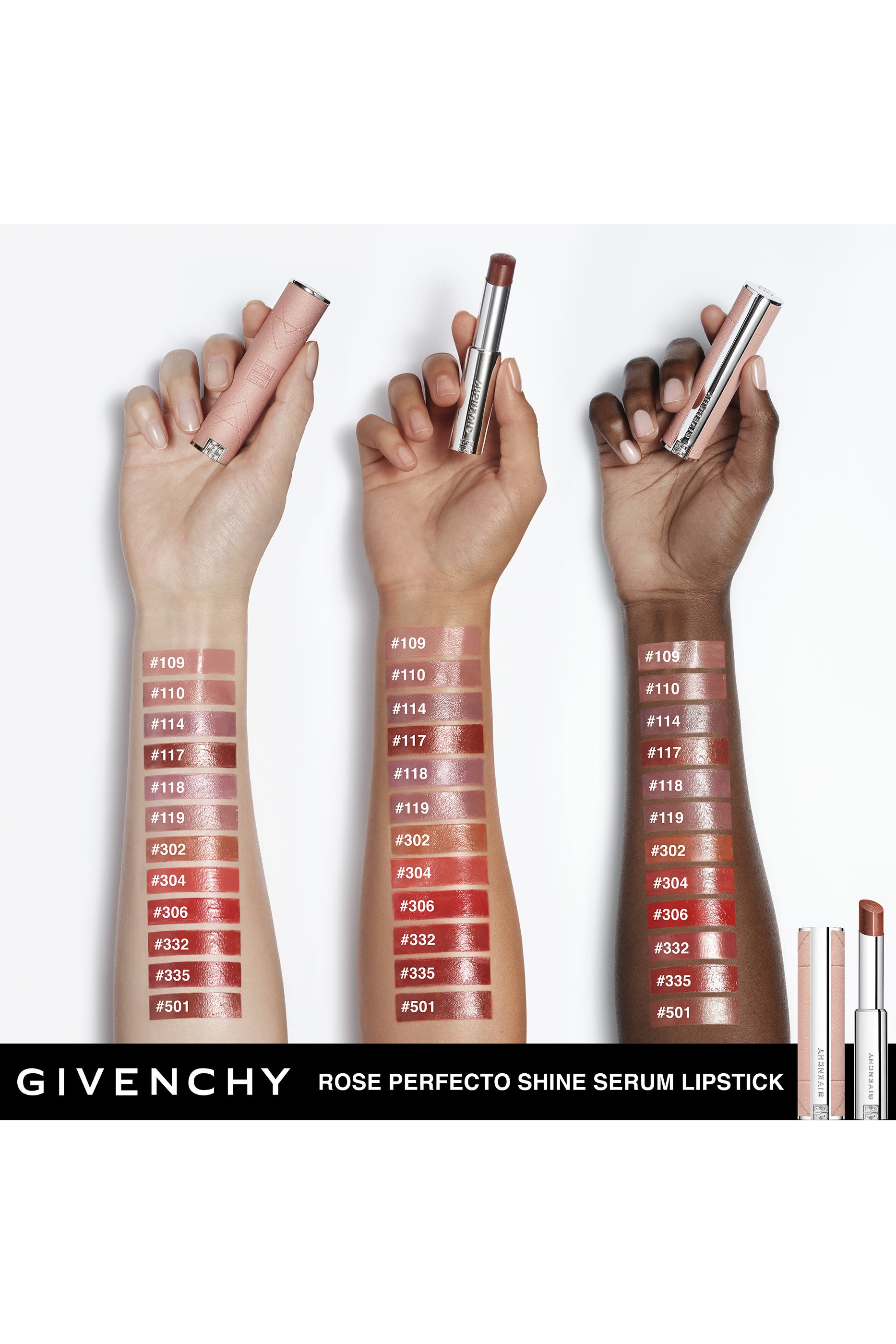 Rose Perfecto Shine Serum Lipstick