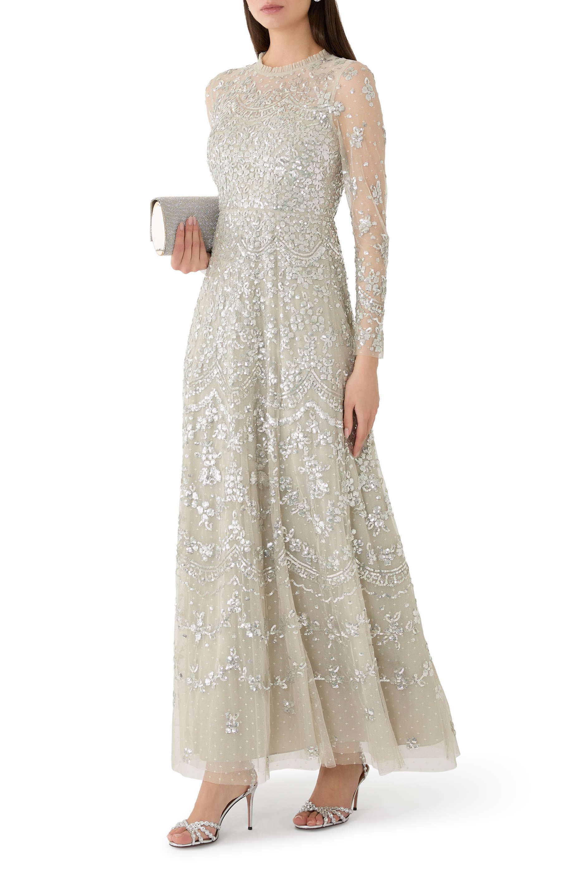 Freya Long Sleeves Gown