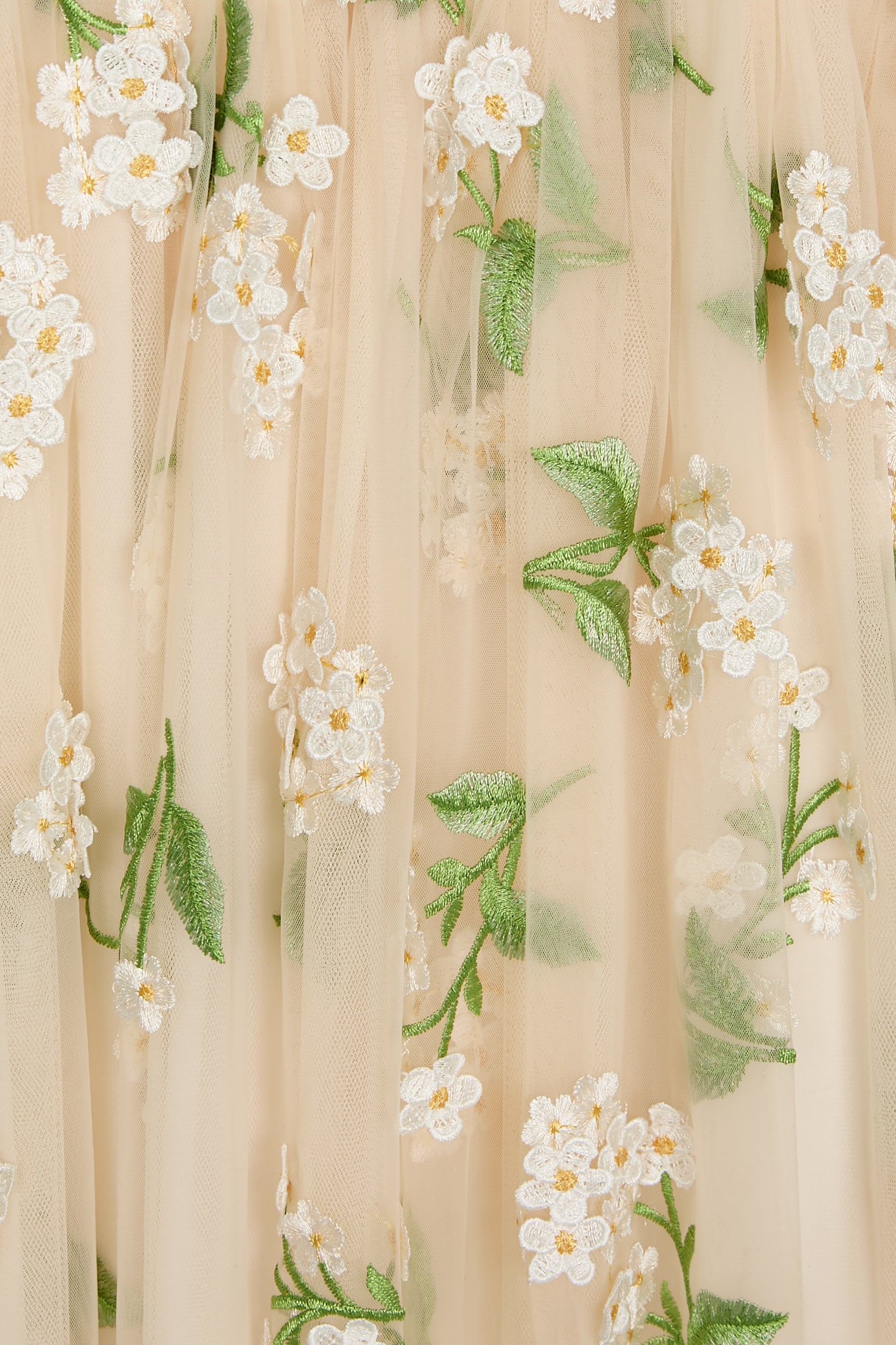 Kids Floral Tulle Dress