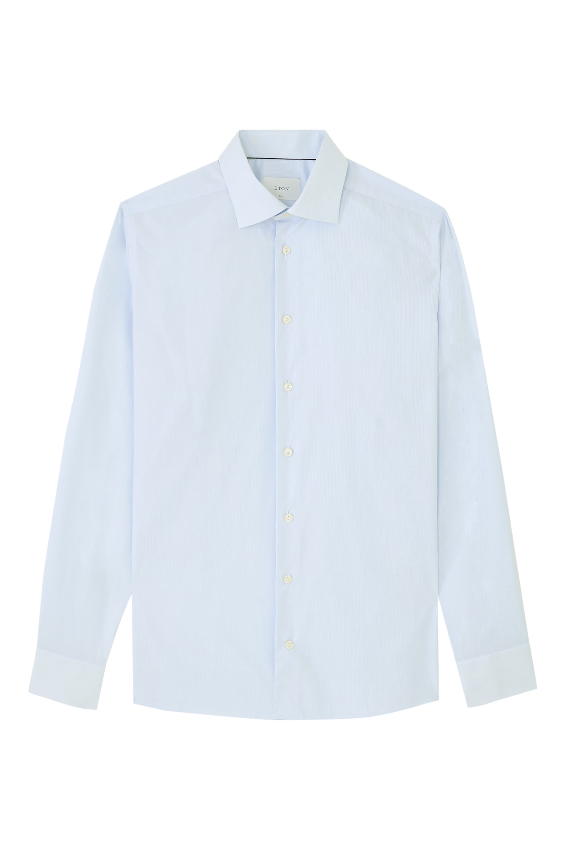 Striped Cotton & TENCEL™ Lyocell Shirt