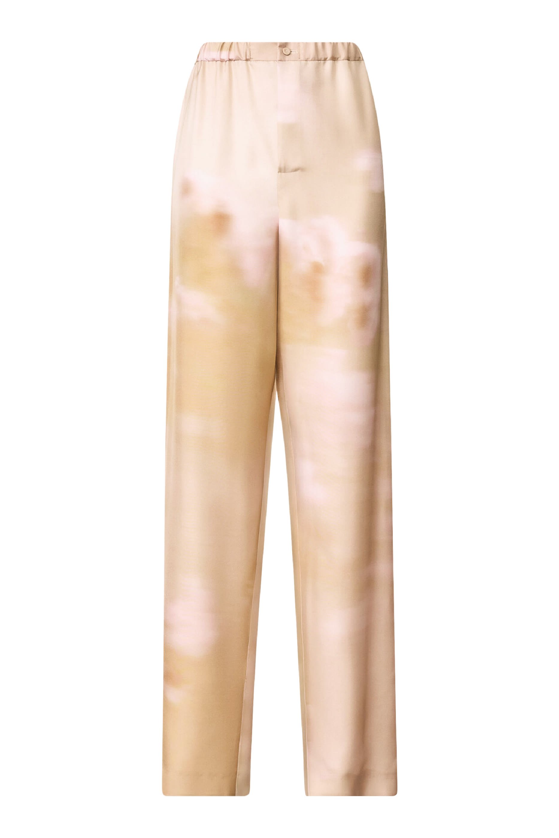 Wide Leg Casual Trousers